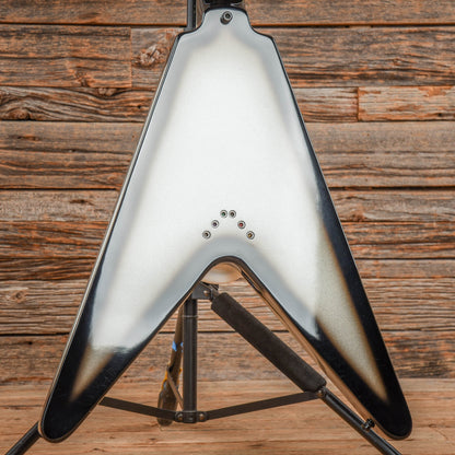 Epiphone Brent Hinds Signature Flying V Custom Silverburst Electric Guitars / Solid Body