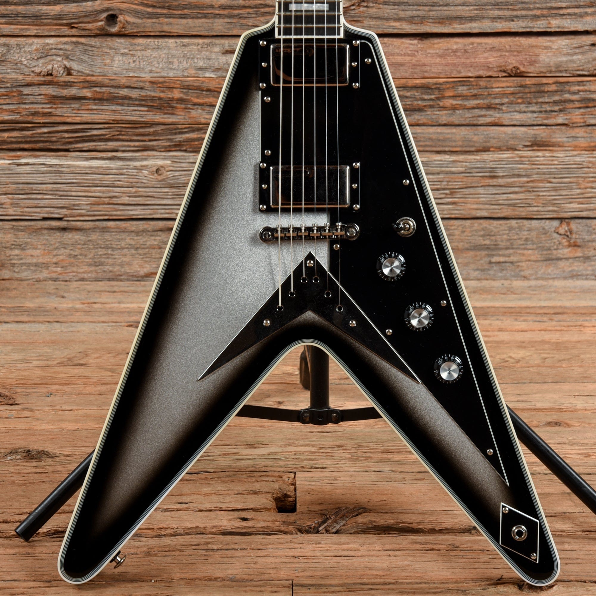 Epiphone Brent Hinds Signature Flying V Silverburst 2017 – Chicago