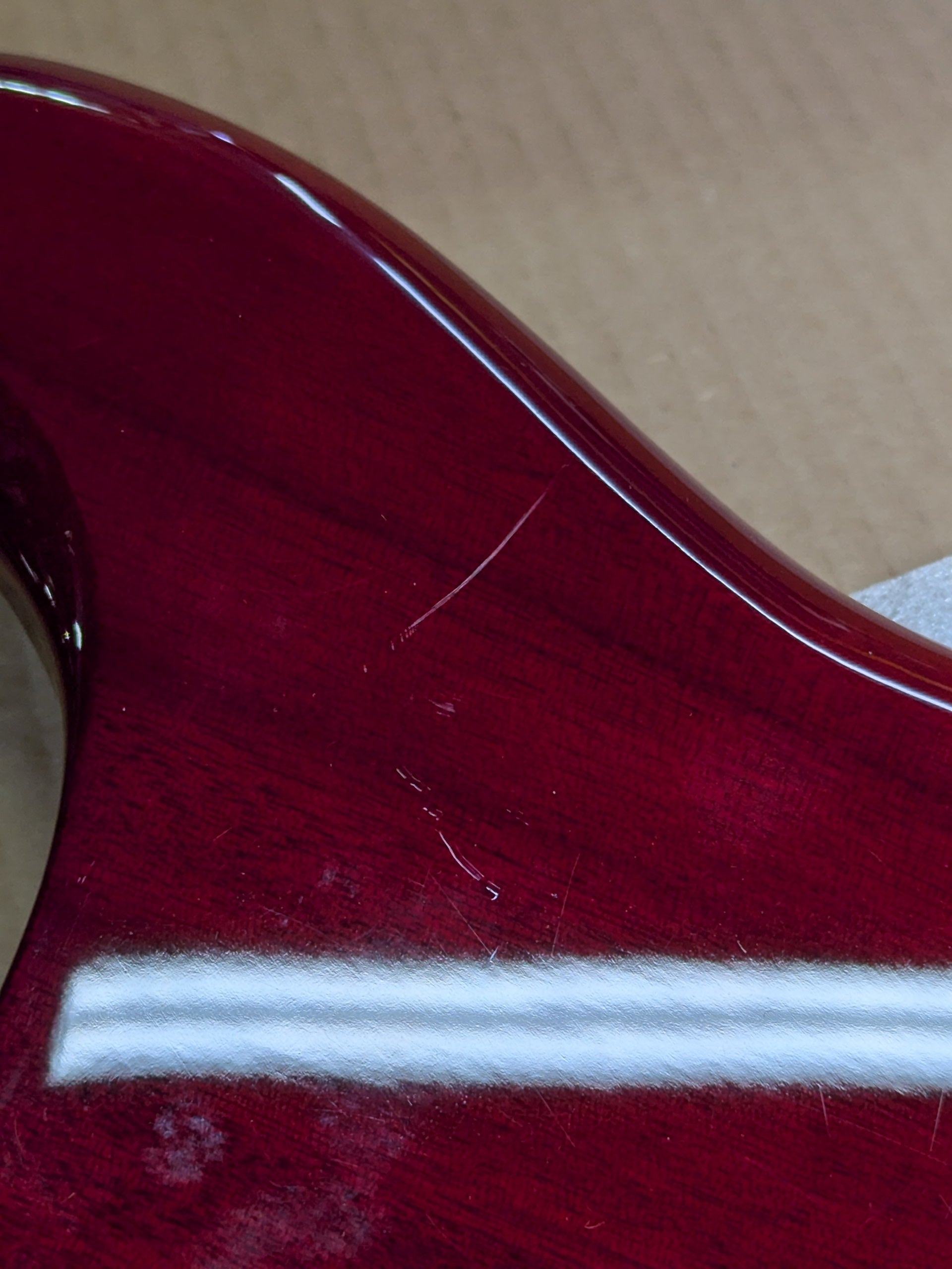 Epiphone Crestwood Custom Cherry w/Tremotone Electric Guitars / Solid Body