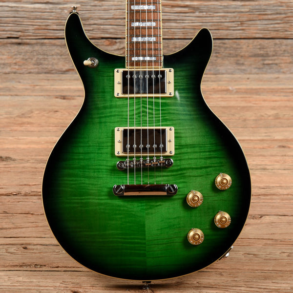 【10907】 Epiphone Les Paul DC PRO Green Epiphone DC Pro Green Burst – Chicago Music Exchange