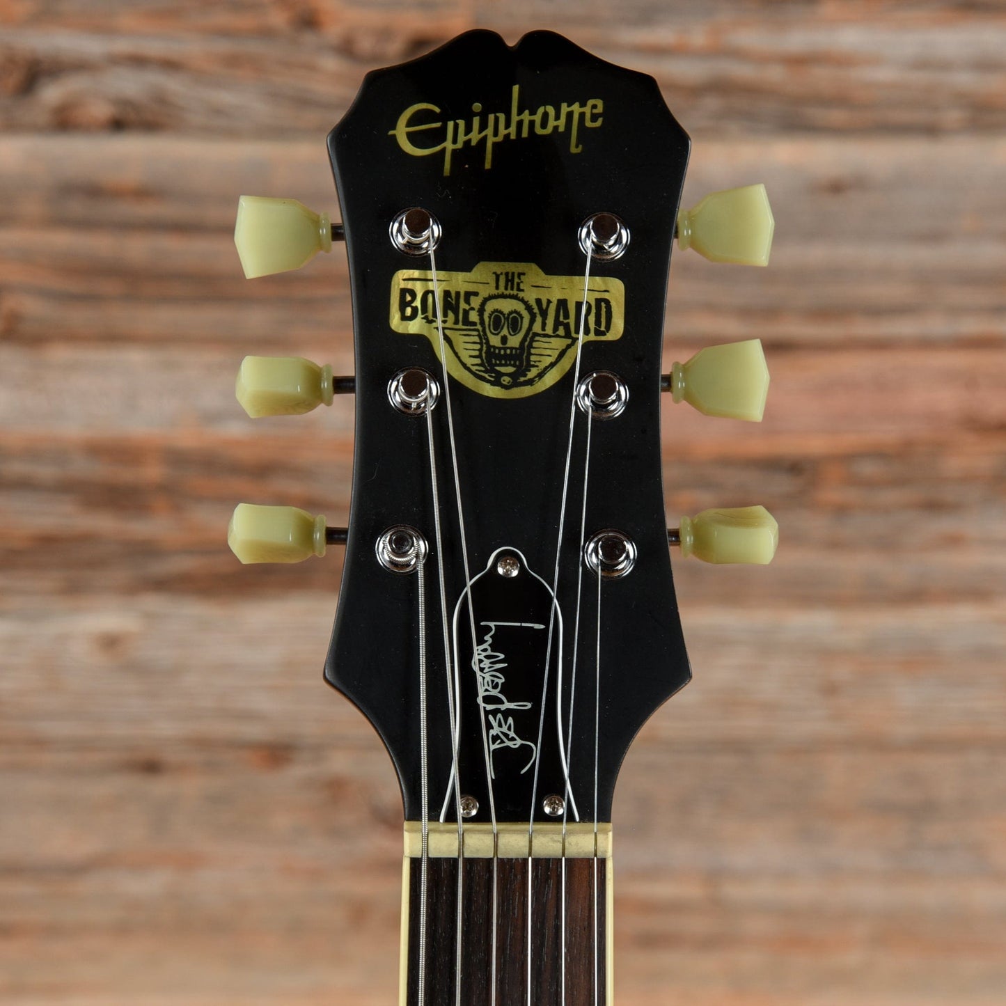 Epiphone Epiphone Joe Perry Boneyard Les Paul Aged Tiger Electric Guitars / Solid Body