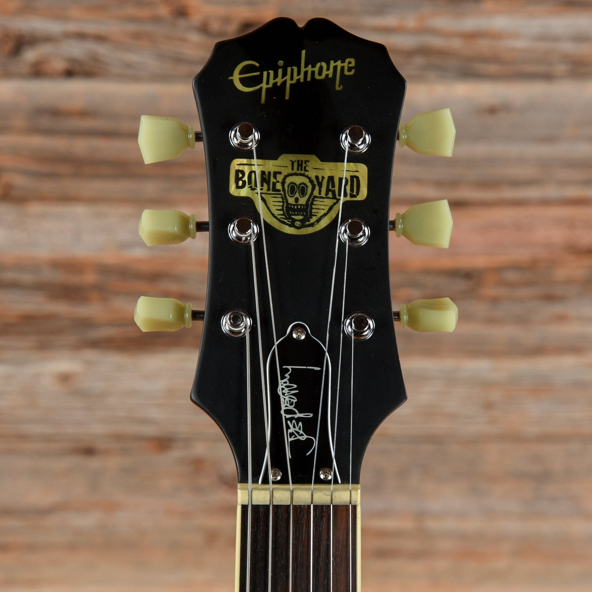 Epiphone Epiphone Joe Perry Boneyard Les Paul Aged Tiger Electric Guitars / Solid Body