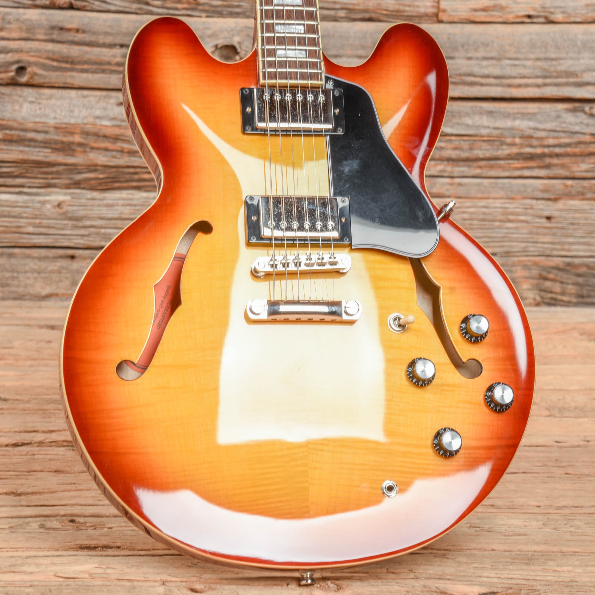 Epiphone ES-335 Figured Raspberry Tea Burst 2022 Electric Guitars / Solid Body