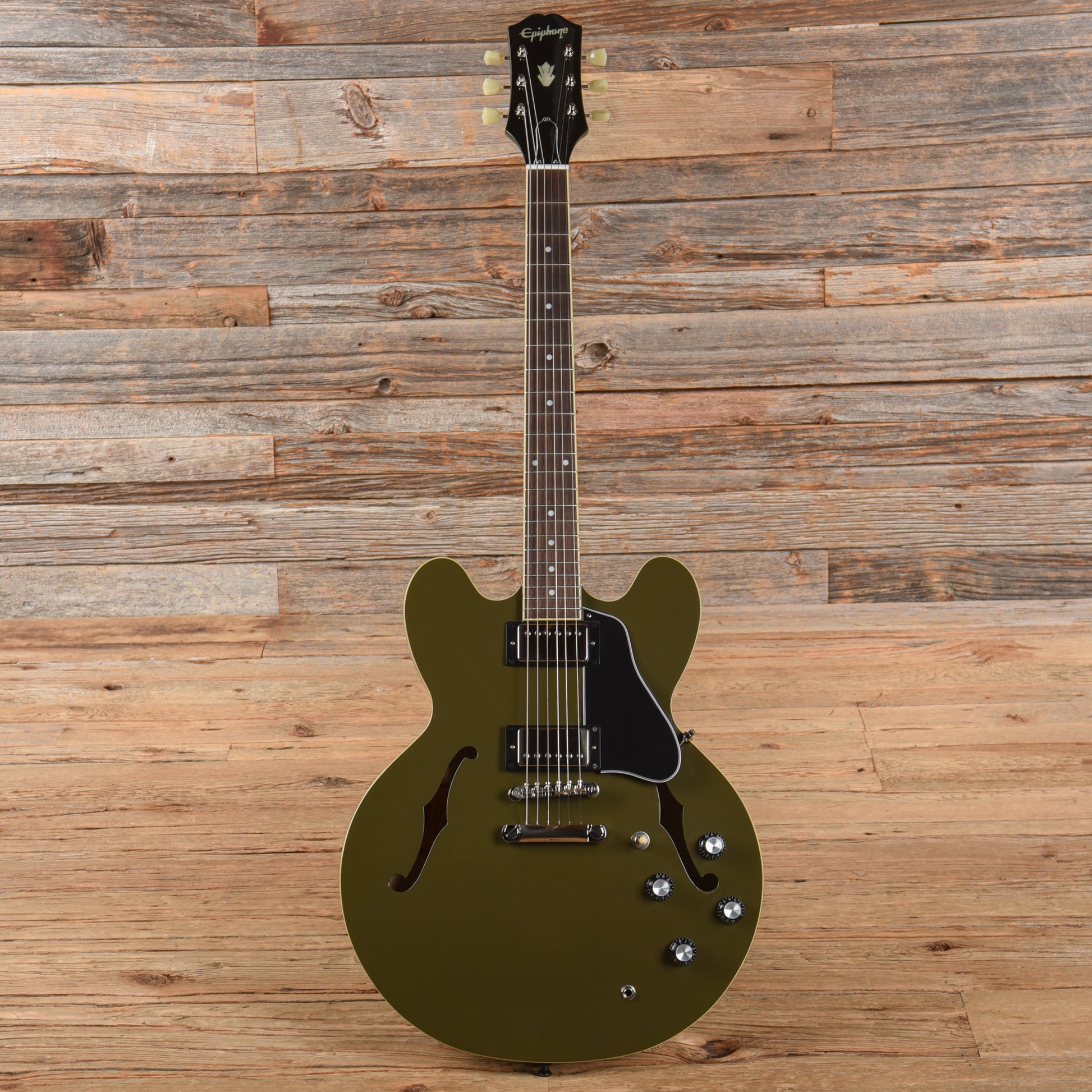 Epiphone ES-335 IG Olive Drab 2022 Electric Guitars / Solid Body