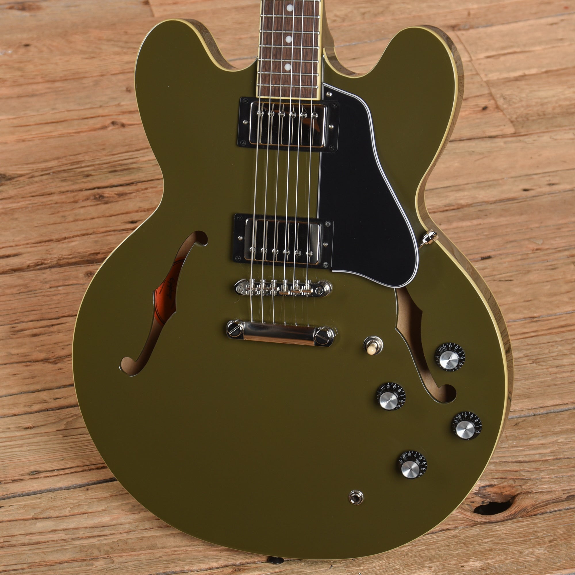 Epiphone ES-335 IG Olive Drab 2022 Electric Guitars / Solid Body