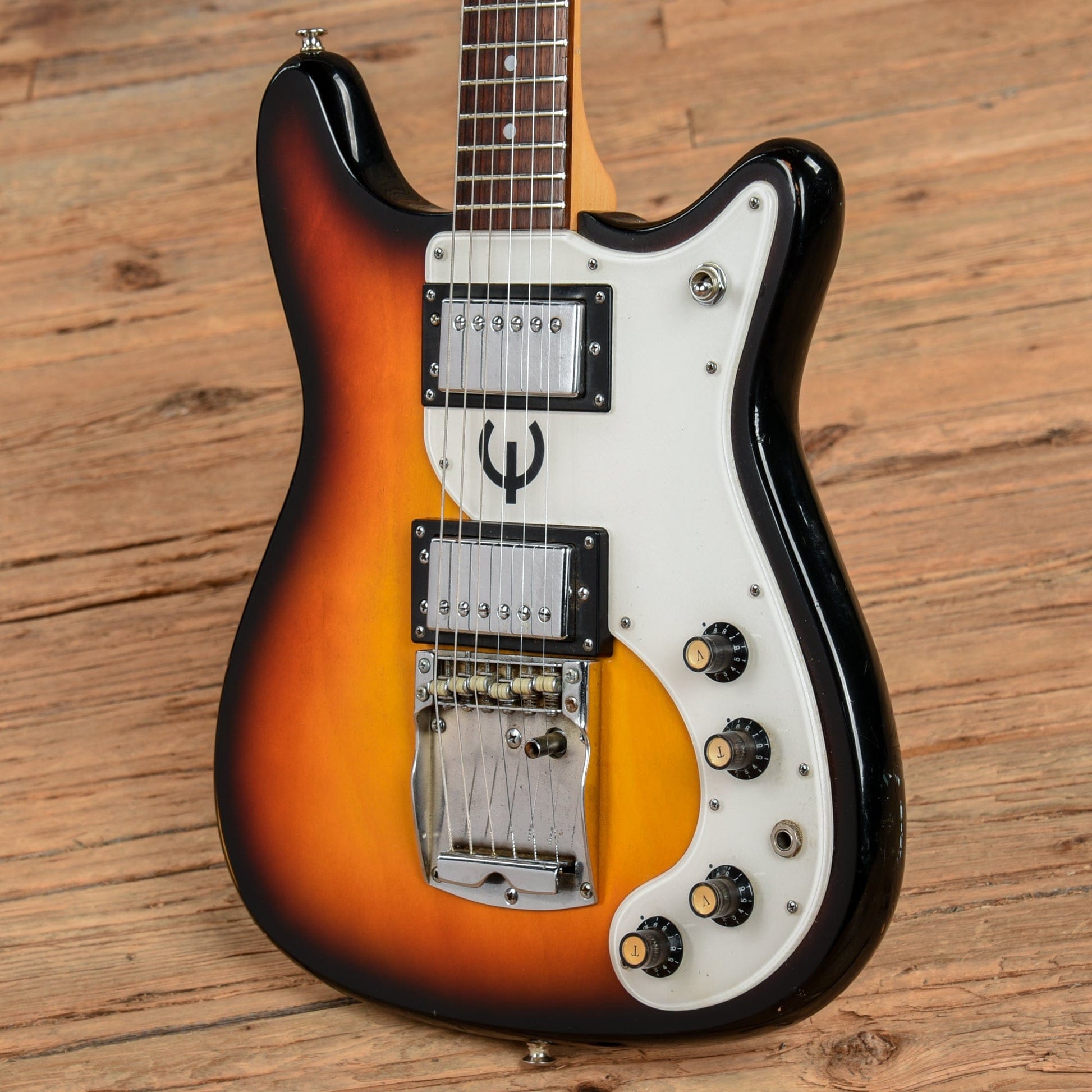 Epiphone ET-275 Crestwood Sunburst 1970s Electric Guitars / Solid Body