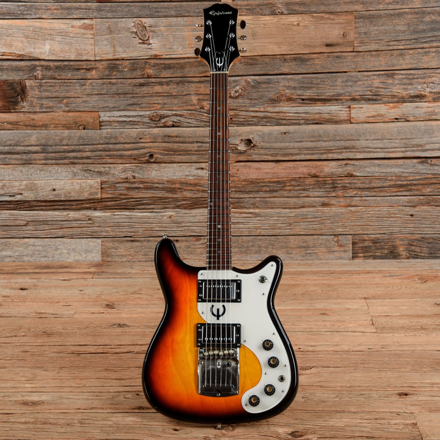 Epiphone ET-275 Crestwood Sunburst 1970s Electric Guitars / Solid Body