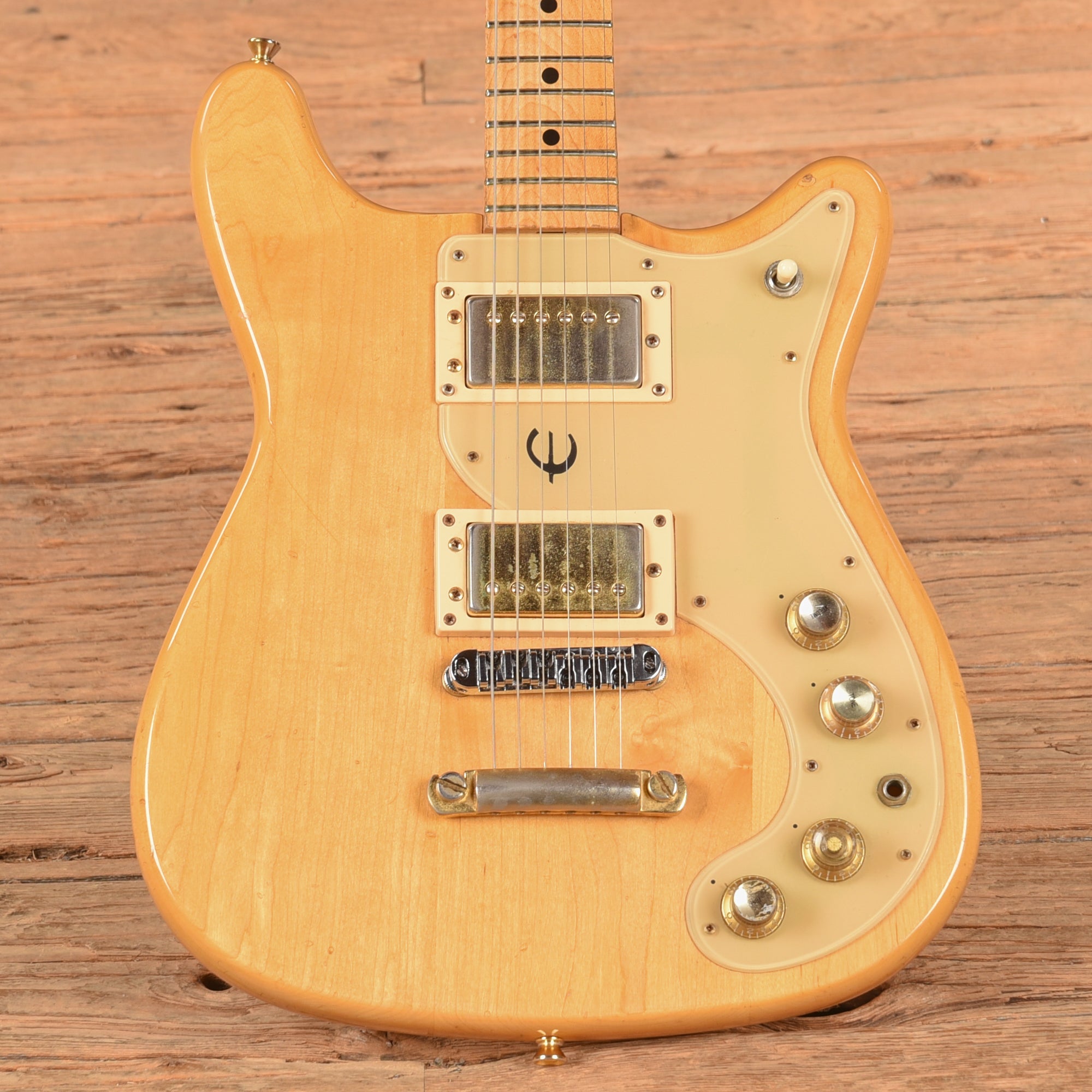 Epiphone ET-290 Natural 1970s Electric Guitars / Solid Body