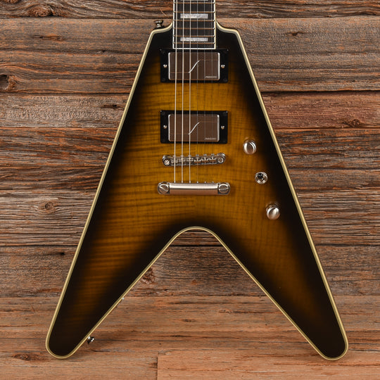 Epiphone Flying V Prophecy Yellow Tiger Aged Gloss 2020 Electric Guitars / Solid Body