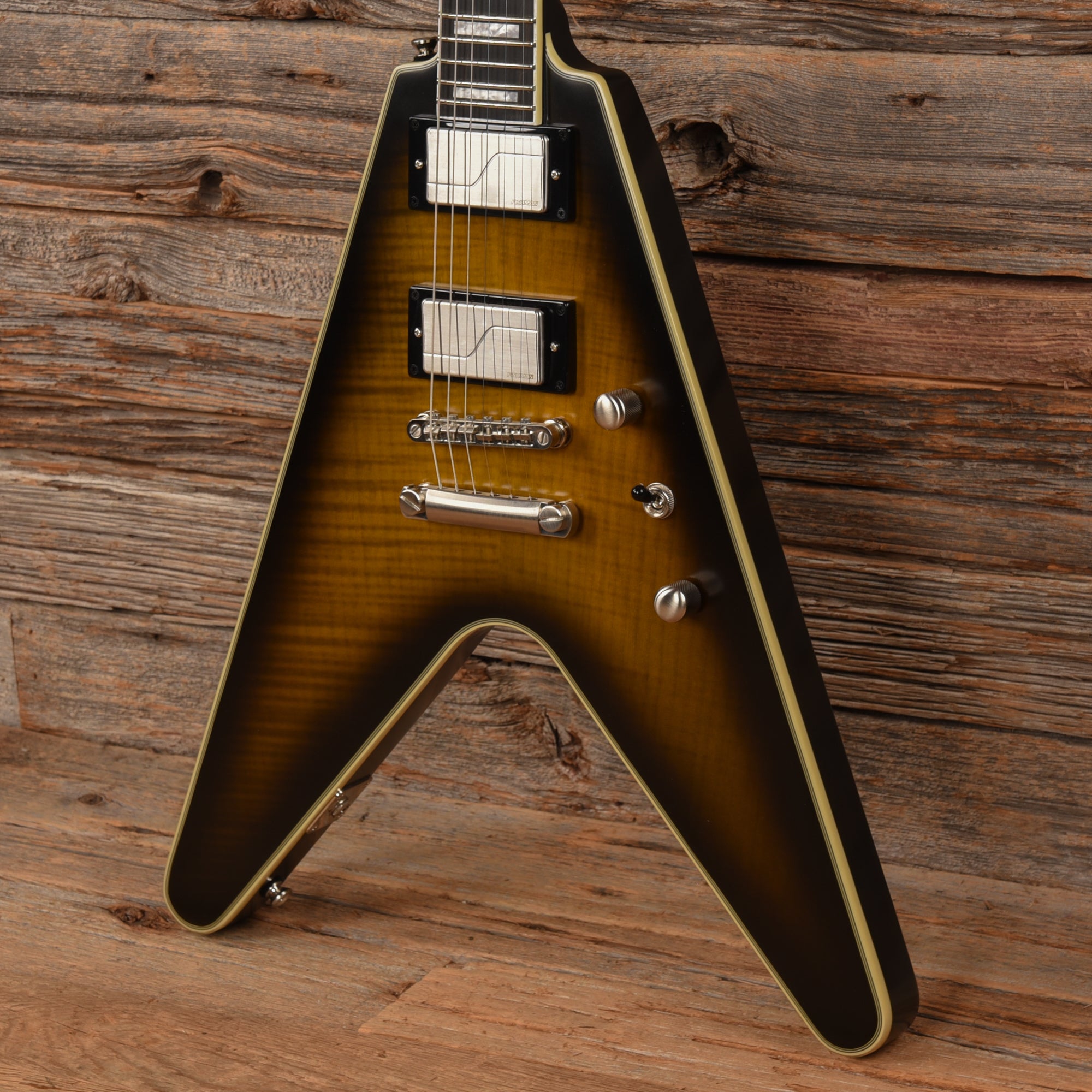 Epiphone Flying V Prophecy Yellow Tiger Aged Gloss 2020 Electric Guitars / Solid Body