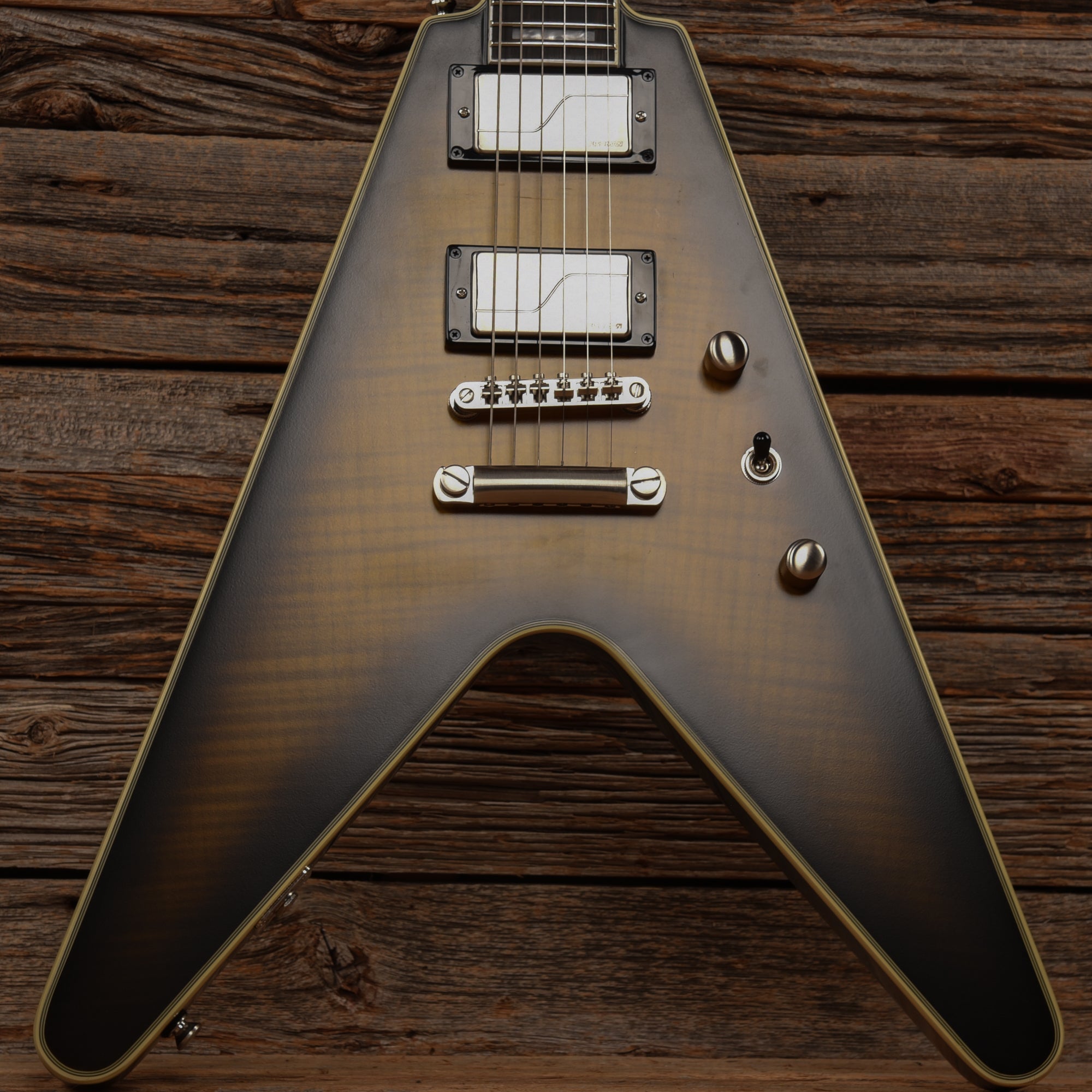Epiphone Flying V Prophecy Yellow Tiger Aged Gloss 2020 Electric Guitars / Solid Body