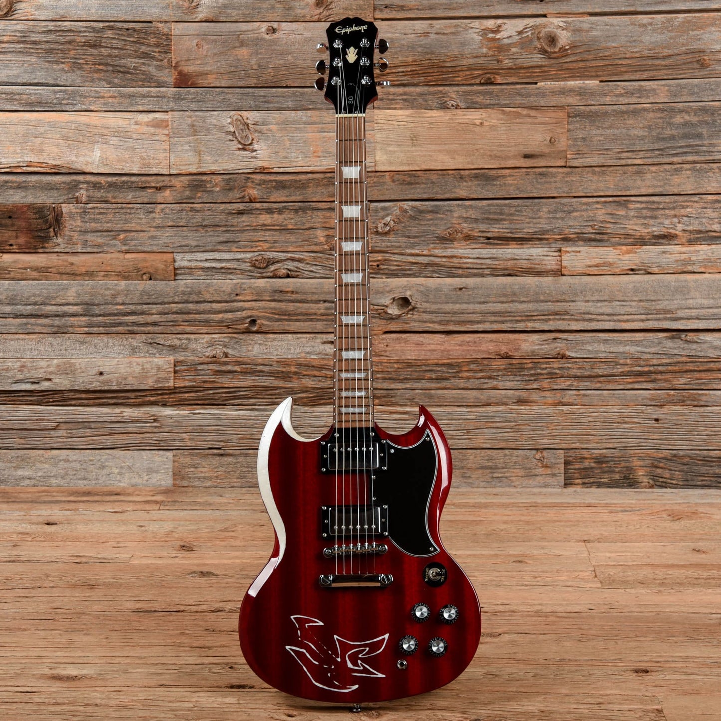 Epiphone G-400 Cherry 2007 Electric Guitars / Solid Body