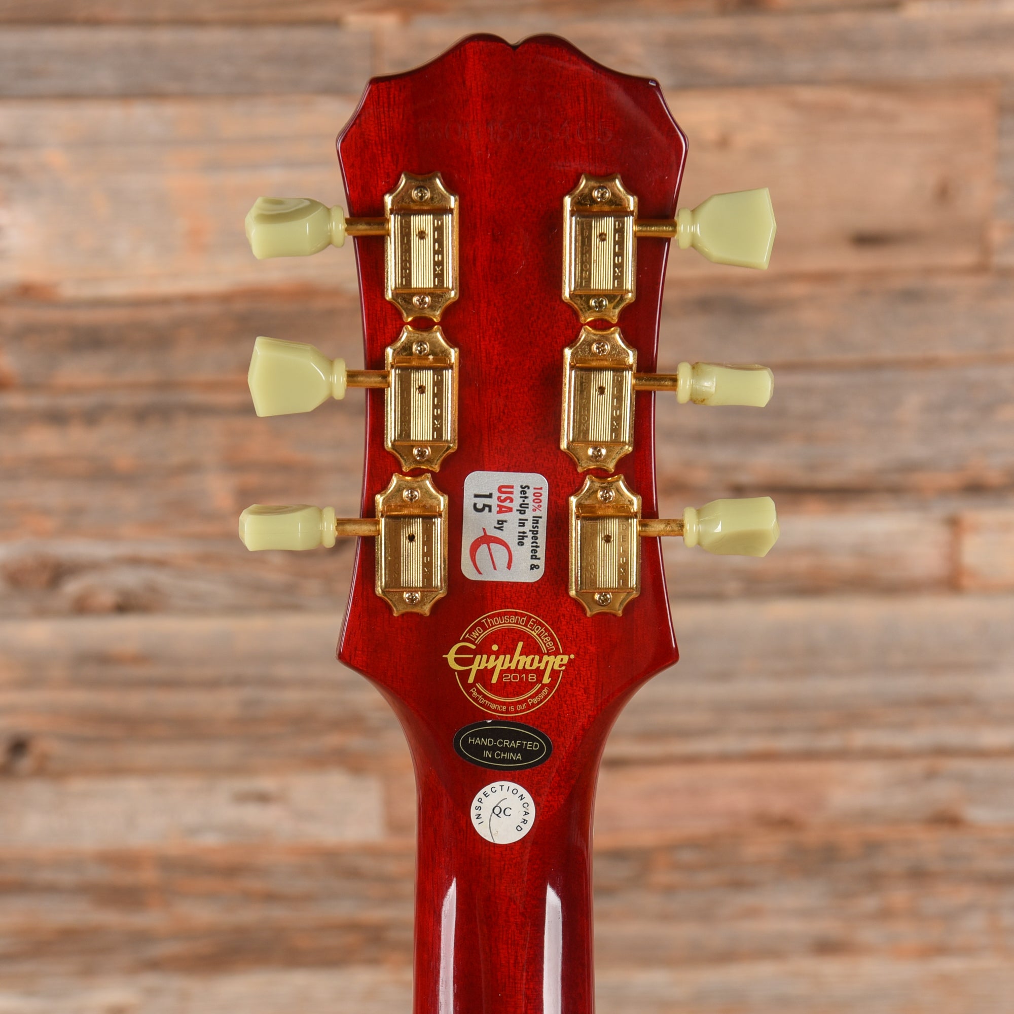 Epiphone G-400 Deluxe Pro Cherry 2018 Electric Guitars / Solid Body