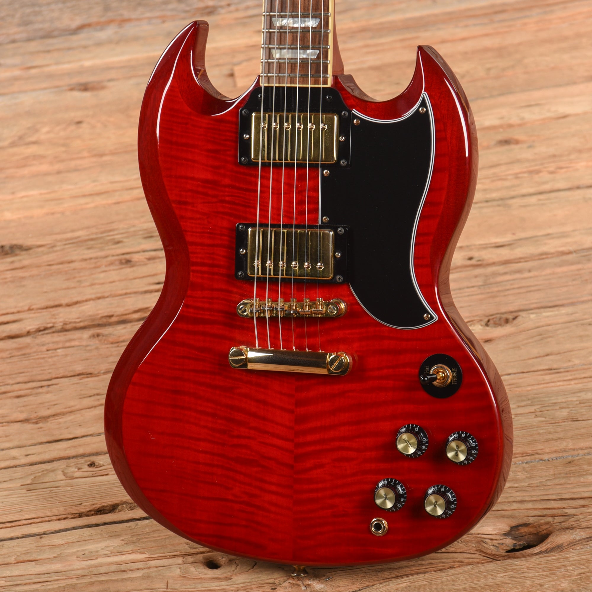 Epiphone G-400 Deluxe Pro Cherry 2018 Electric Guitars / Solid Body