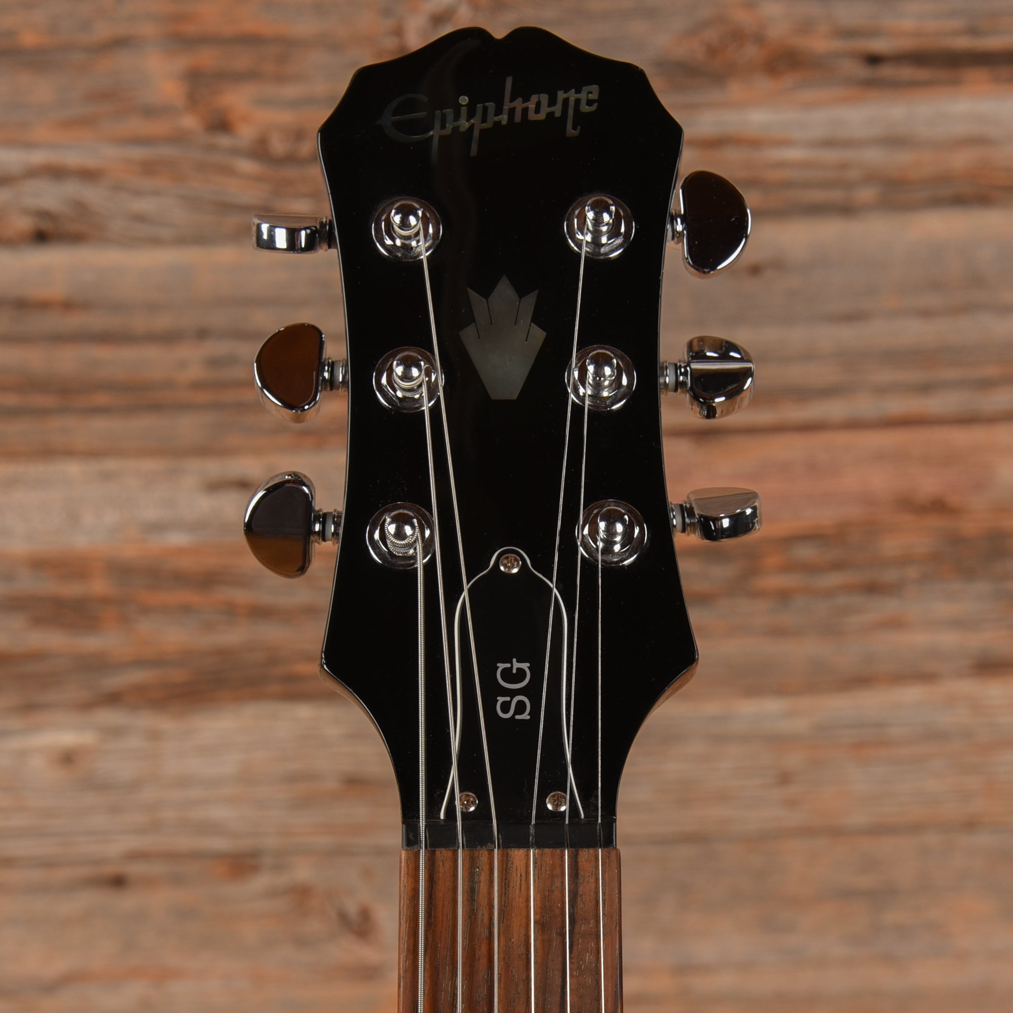 Epiphone G-400 Ebony 2004 Electric Guitars / Solid Body