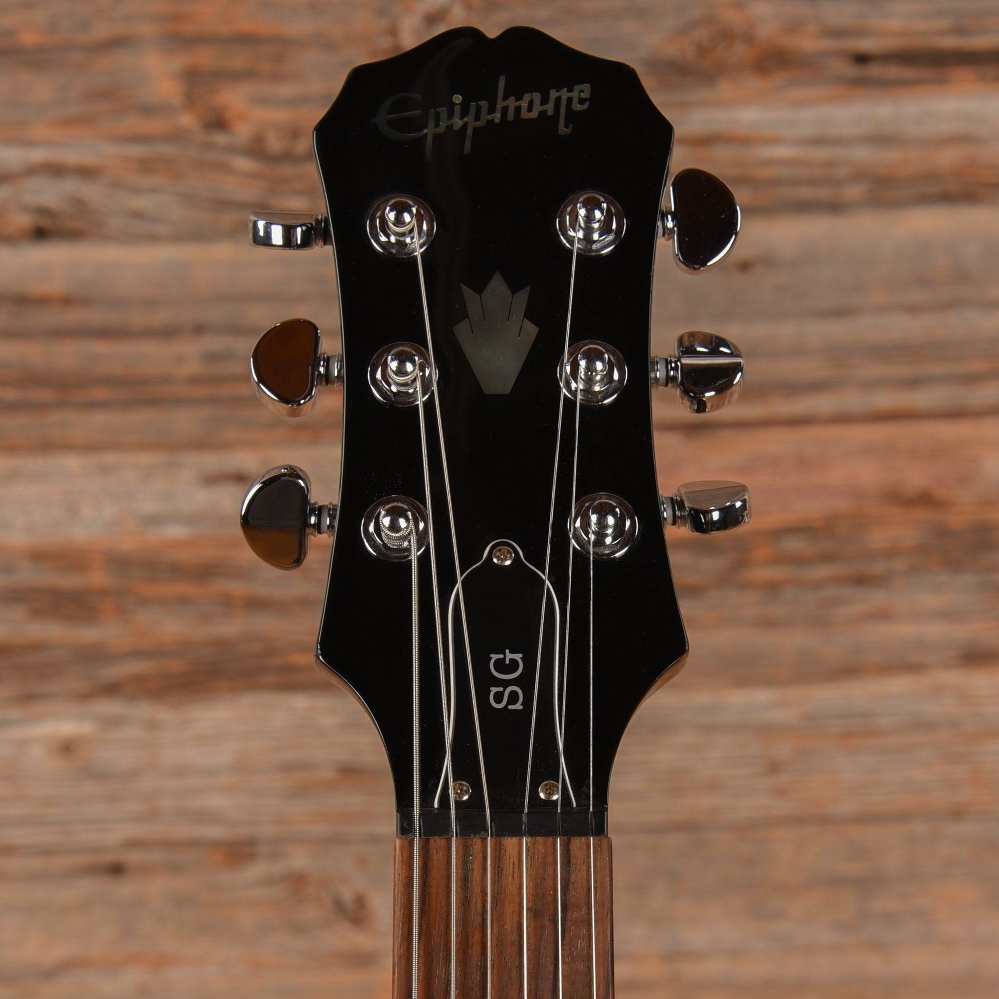 Epiphone G-400 Ebony 2004 Electric Guitars / Solid Body