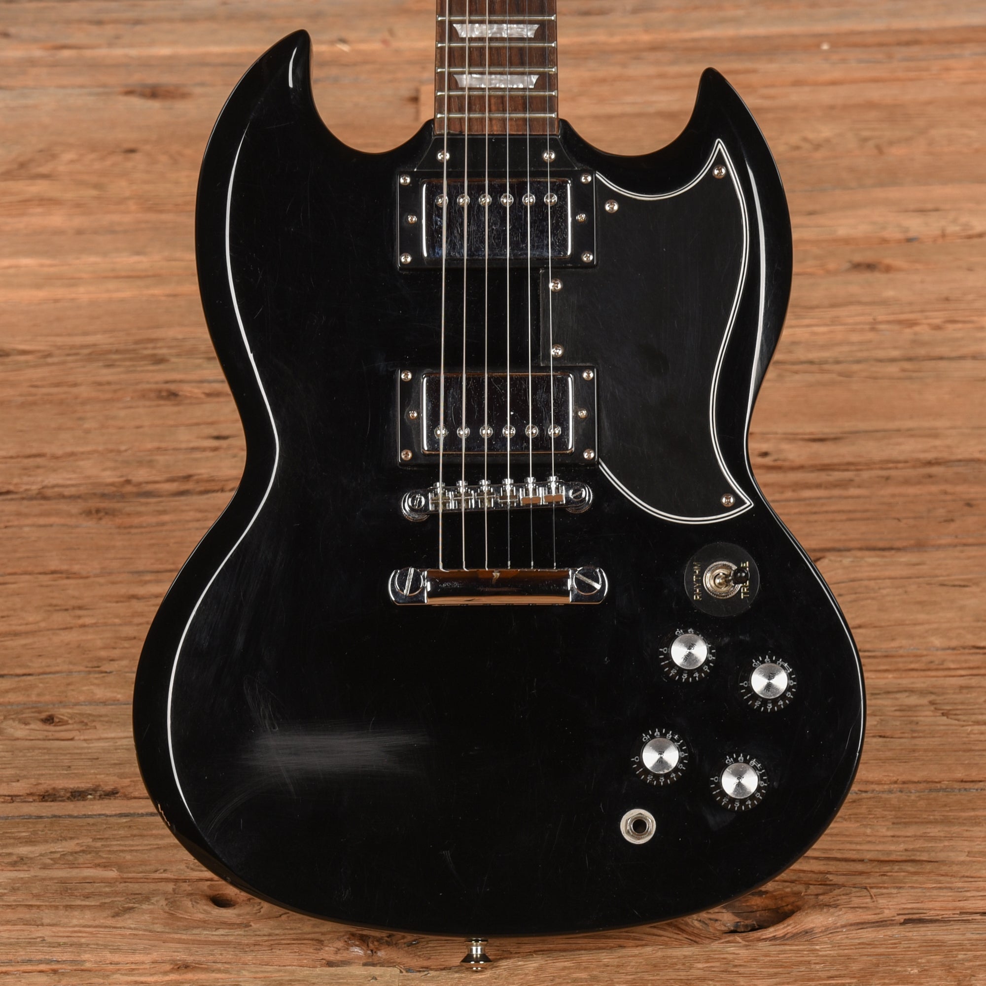 Epiphone G-400 Ebony 2004 Electric Guitars / Solid Body