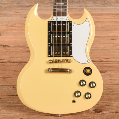 Epiphone G-400 Les Paul (SG) Custom White 2010 Electric Guitars / Solid Body