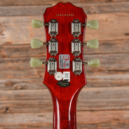 Epiphone G-400 Pro Cherry 2013 LEFTY Electric Guitars / Solid Body