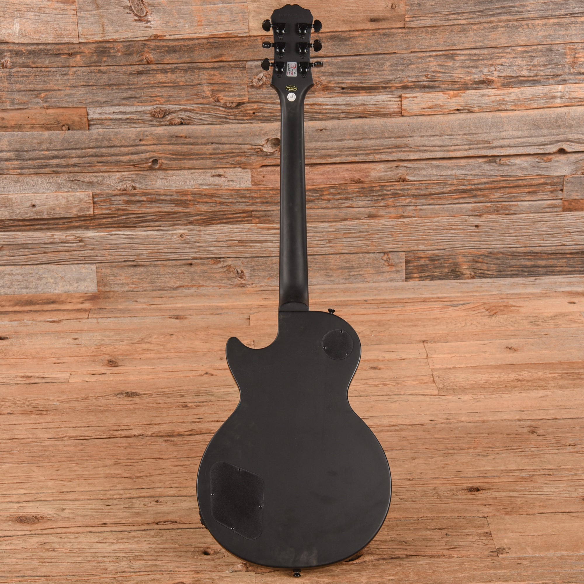 Epiphone Goth Les Paul Studio Satin Black 2017 Electric Guitars / Solid Body