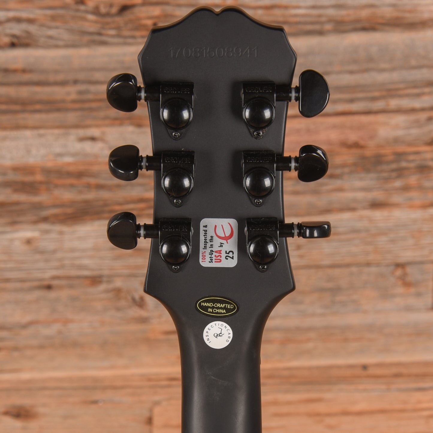 Epiphone Goth Les Paul Studio Satin Black 2017 Electric Guitars / Solid Body