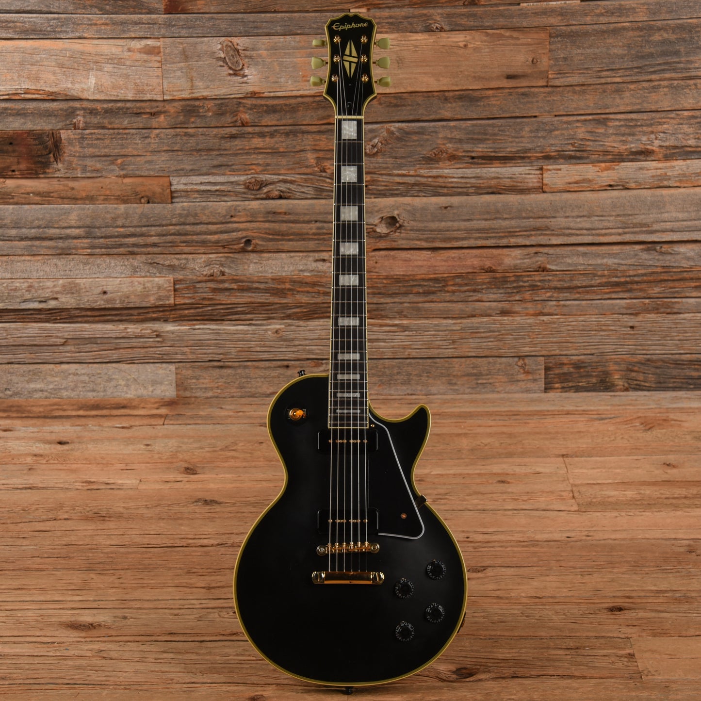 Epiphone Inspired by "1955" Les Paul Custom Outfit Ebony 2018 Electric Guitars / Solid Body