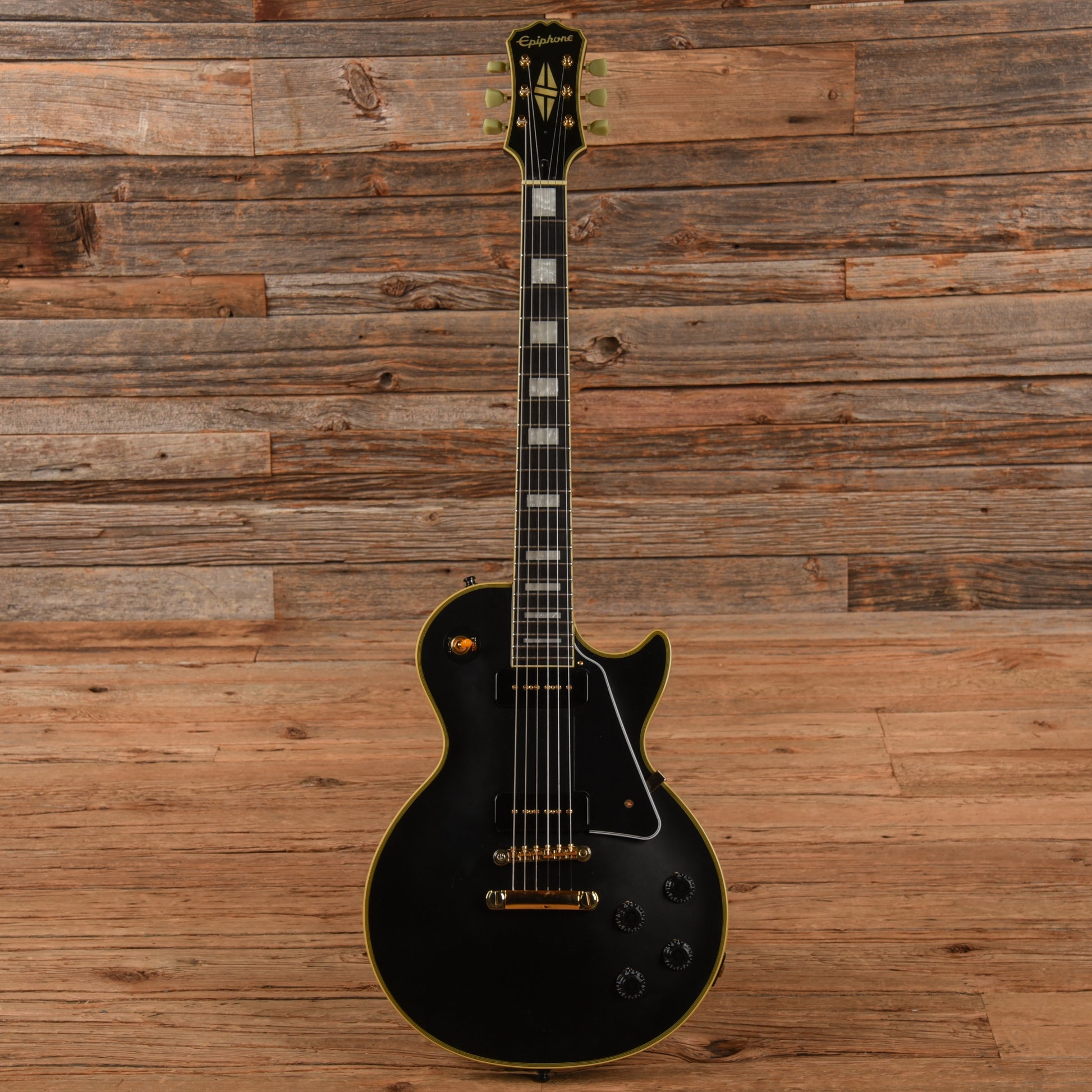 Epiphone Inspired by "1955" Les Paul Custom Outfit Ebony 2018 Electric Guitars / Solid Body