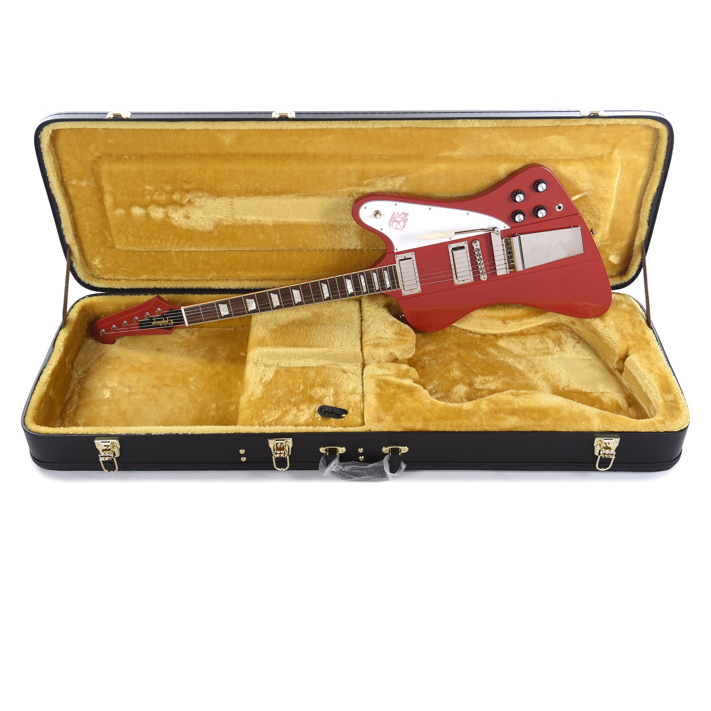 Epiphone Inspired by Gibson 1963 Firebird V Ember Red Electric Guitars / Solid Body