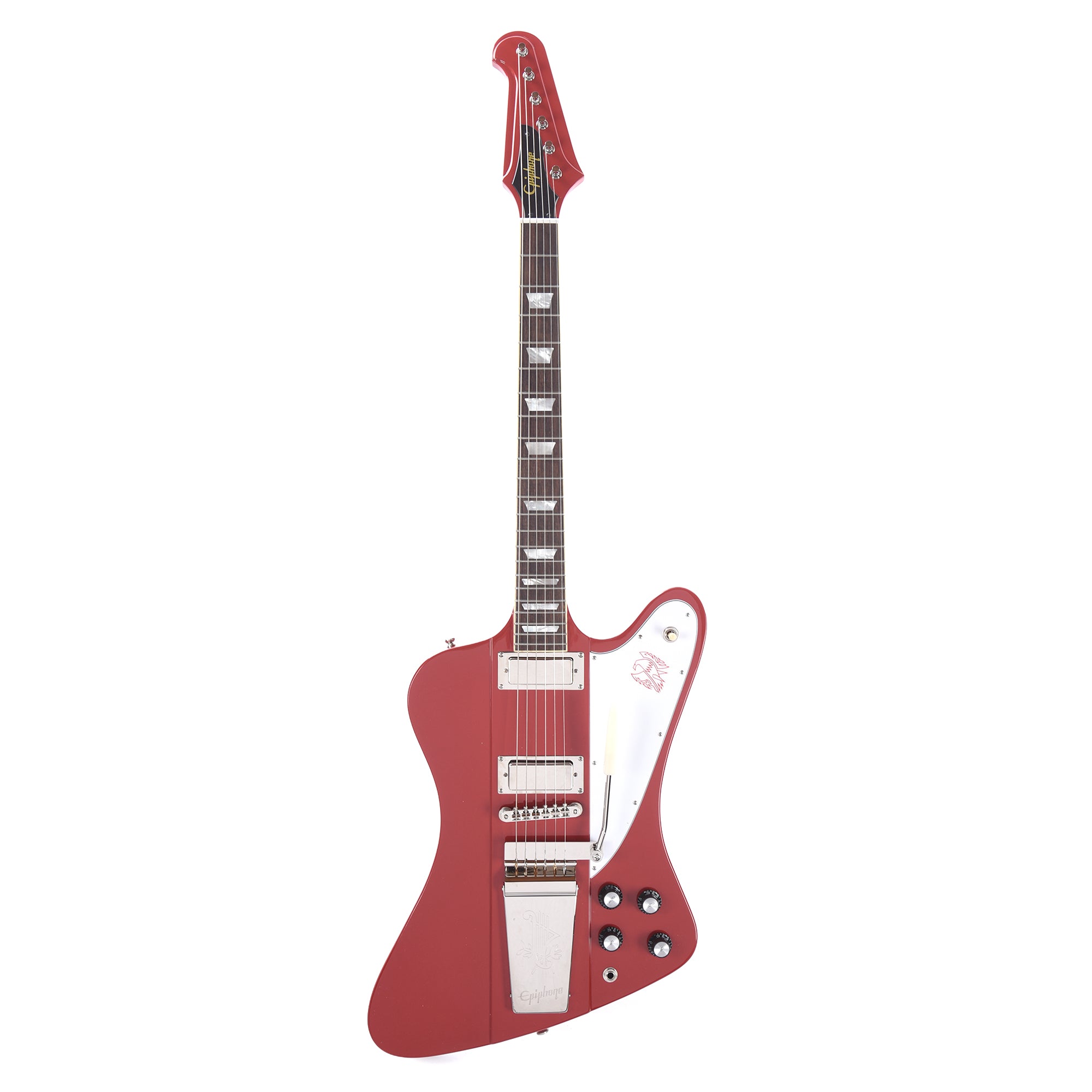 Epiphone Inspired by Gibson 1963 Firebird V Ember Red Electric Guitars / Solid Body