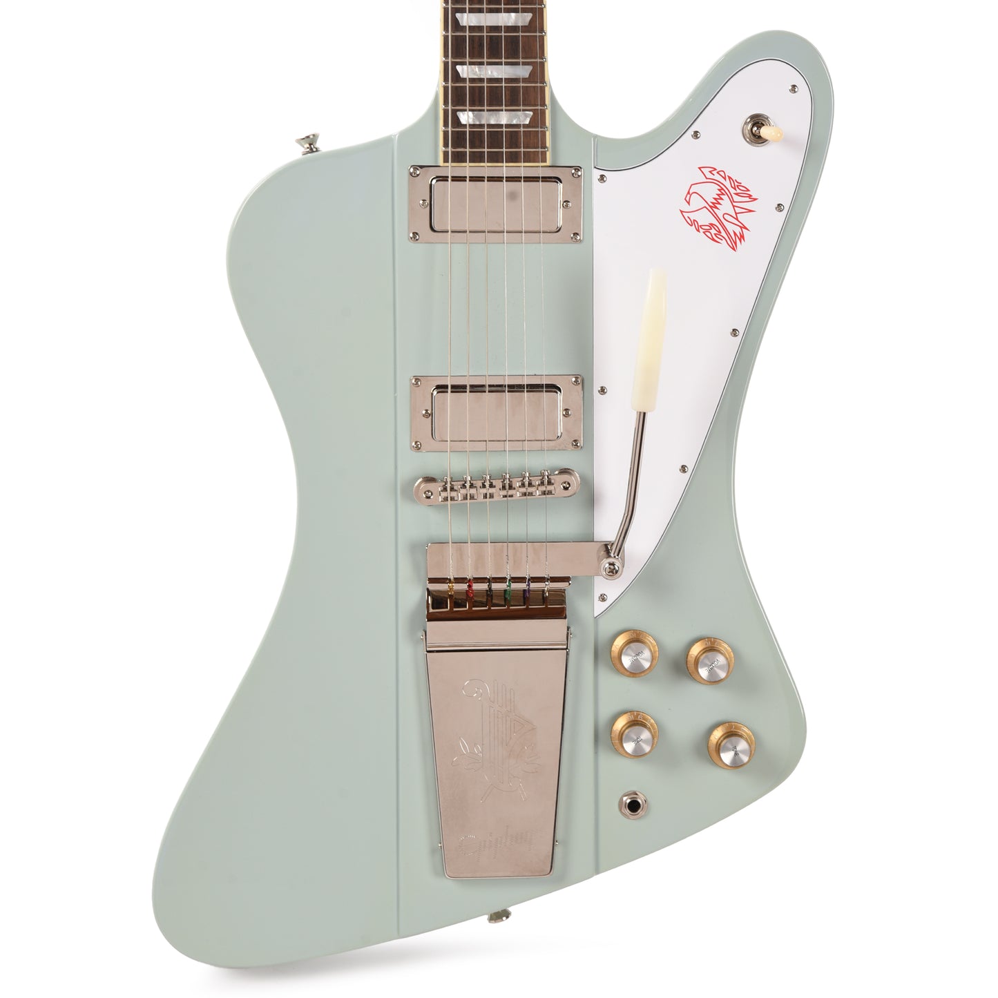 Epiphone Inspired by Gibson 1963 Firebird V Frost Blue Electric Guitars / Solid Body