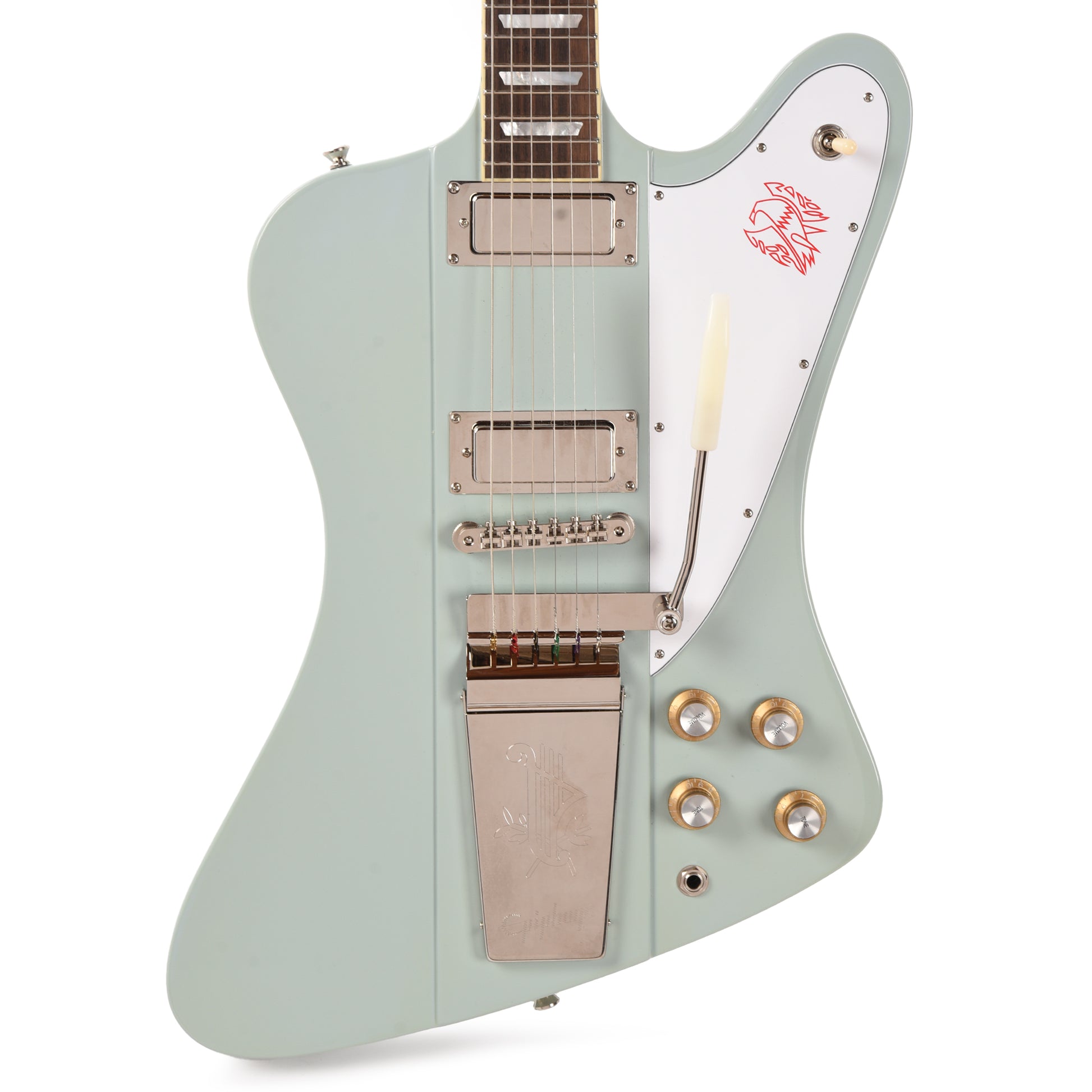 Epiphone Inspired by Gibson 1963 Firebird V Frost Blue Electric Guitars / Solid Body