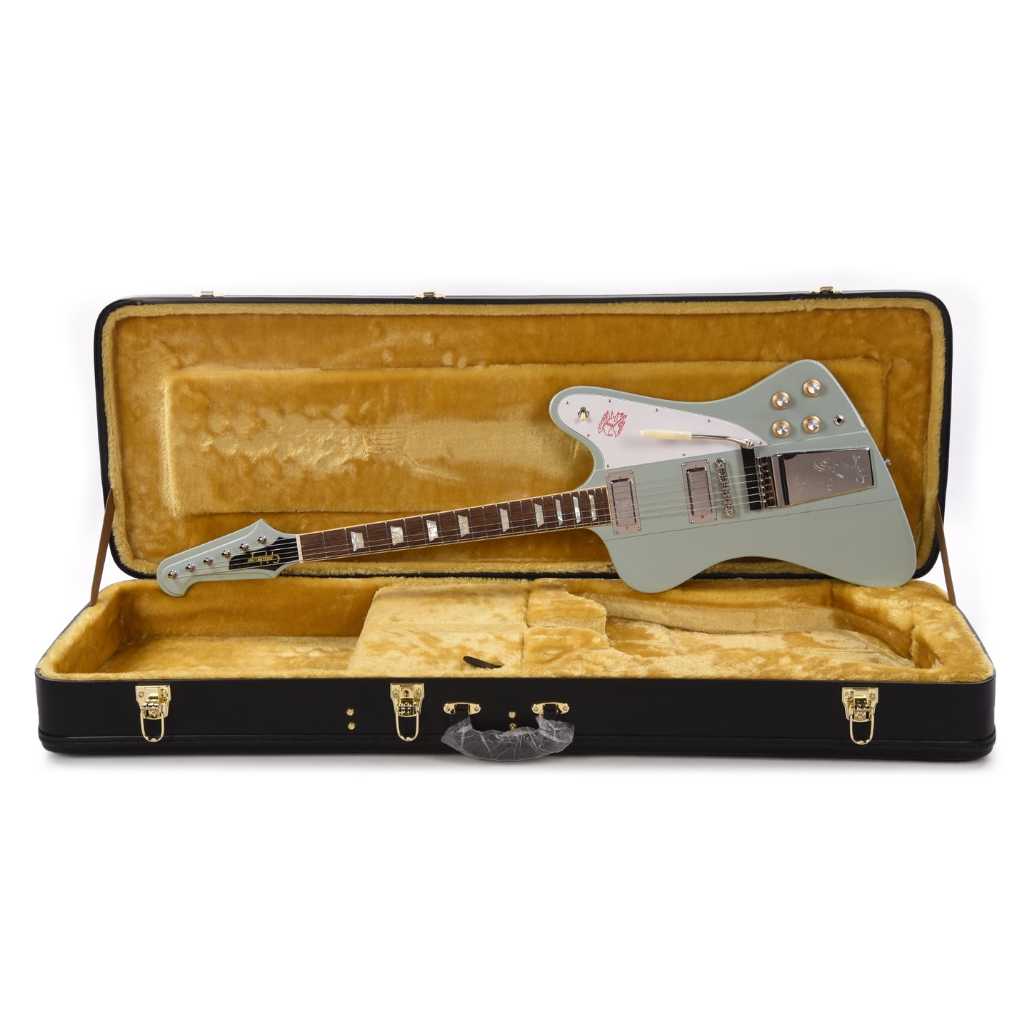 Epiphone Inspired by Gibson 1963 Firebird V Frost Blue Electric Guitars / Solid Body
