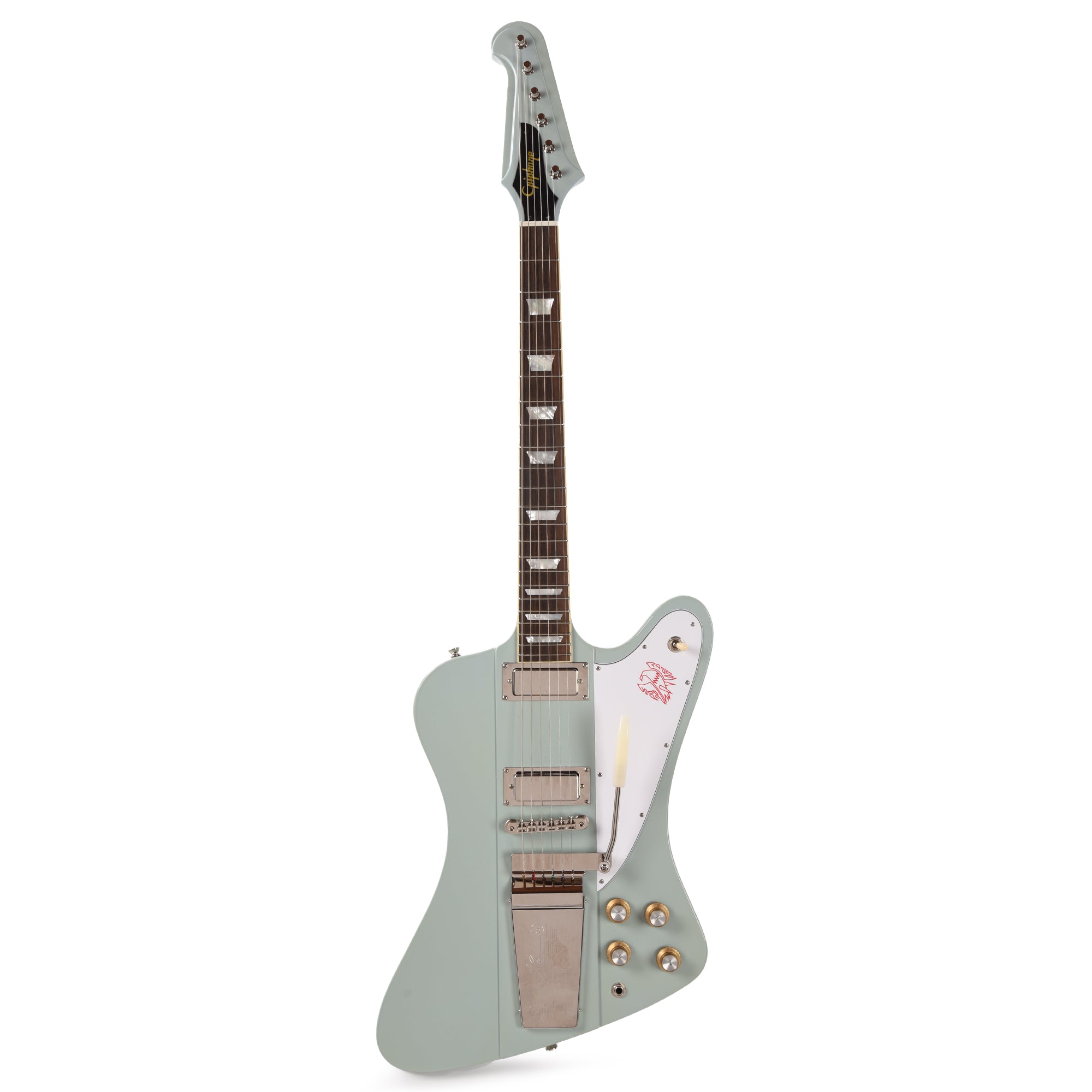Epiphone Inspired by Gibson 1963 Firebird V Frost Blue Electric Guitars / Solid Body