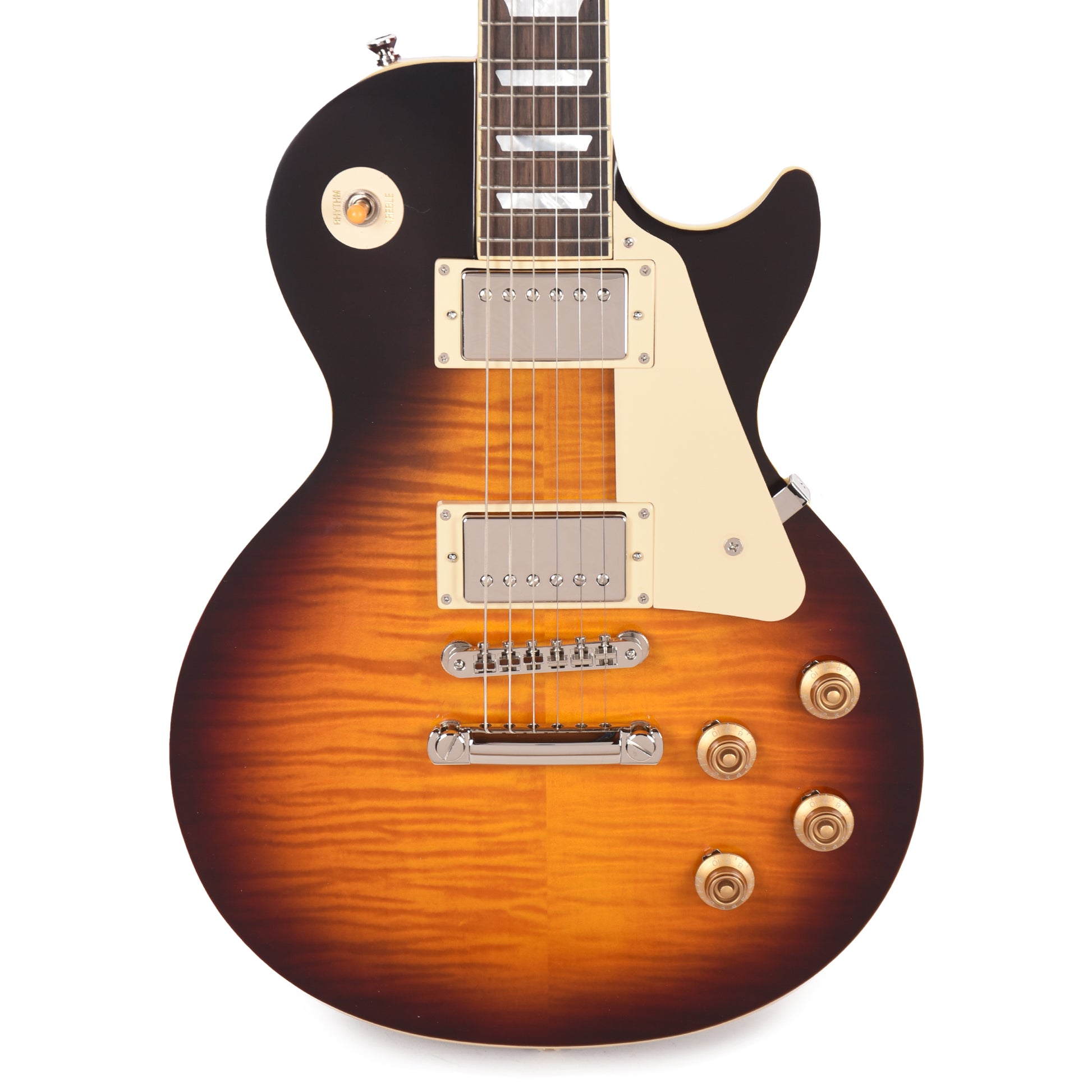 Epiphone Inspired by Gibson Custom 1959 Les Paul Standard Reissue Washed Bourbon Burst Electric Guitars / Solid Body