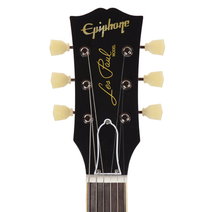Epiphone Inspired by Gibson Custom 1959 Les Paul Standard Reissue Washed Bourbon Burst Electric Guitars / Solid Body