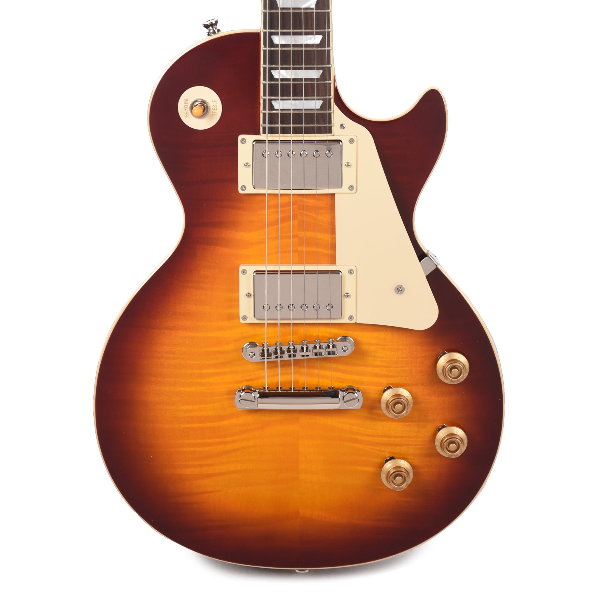 Epiphone Inspired by Gibson Custom 1959 LP Standard Reissue Deep Cherry Sunburst Electric Guitars / Solid Body