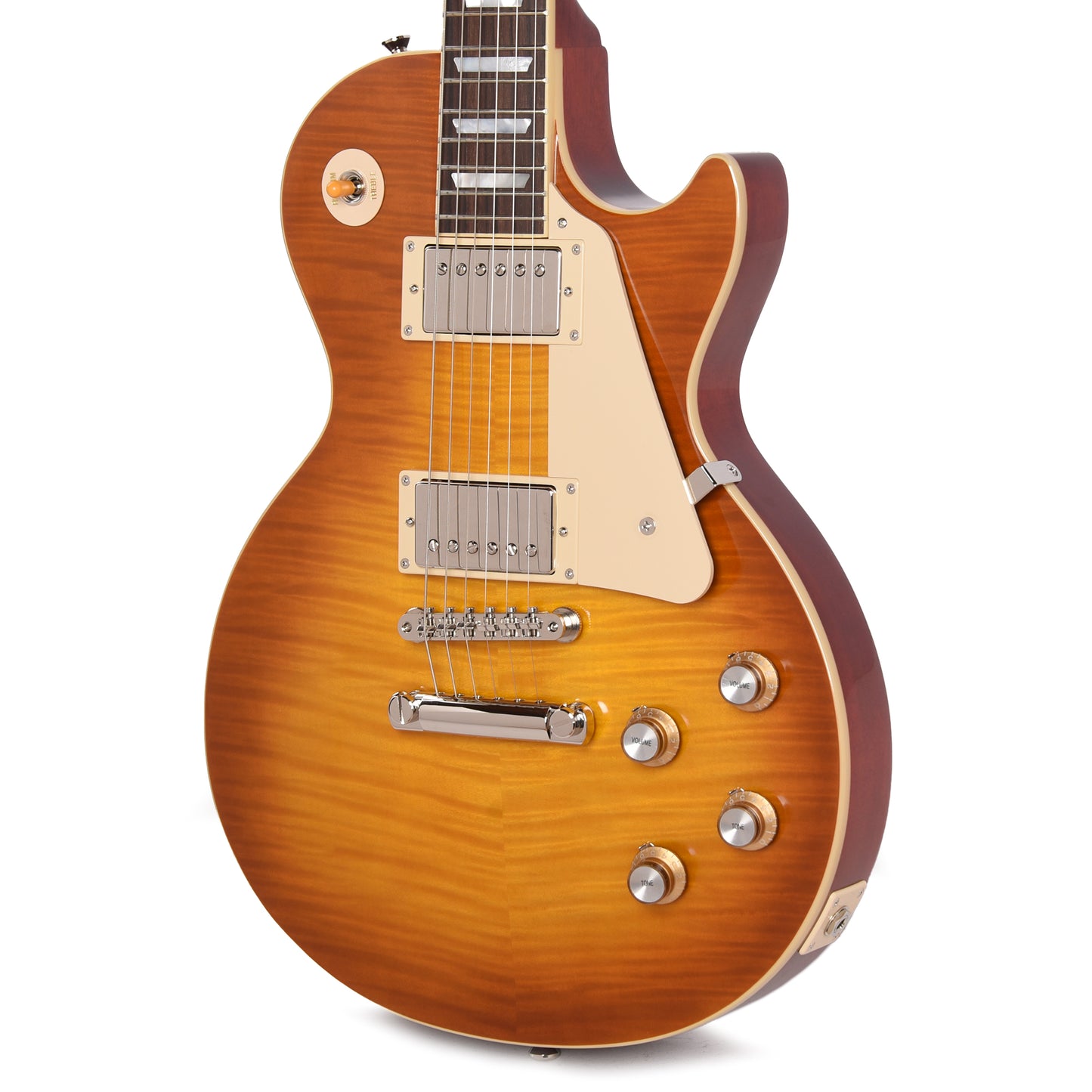 Epiphone Inspired by Gibson Custom 1960 Les Paul Standard Reissue Iced Tea Burst Electric Guitars / Solid Body