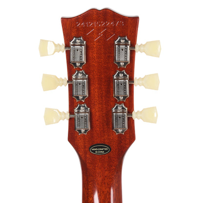 Epiphone Inspired by Gibson Custom 1960 Les Paul Standard Reissue Washed Cherry Sunburst Electric Guitars / Solid Body