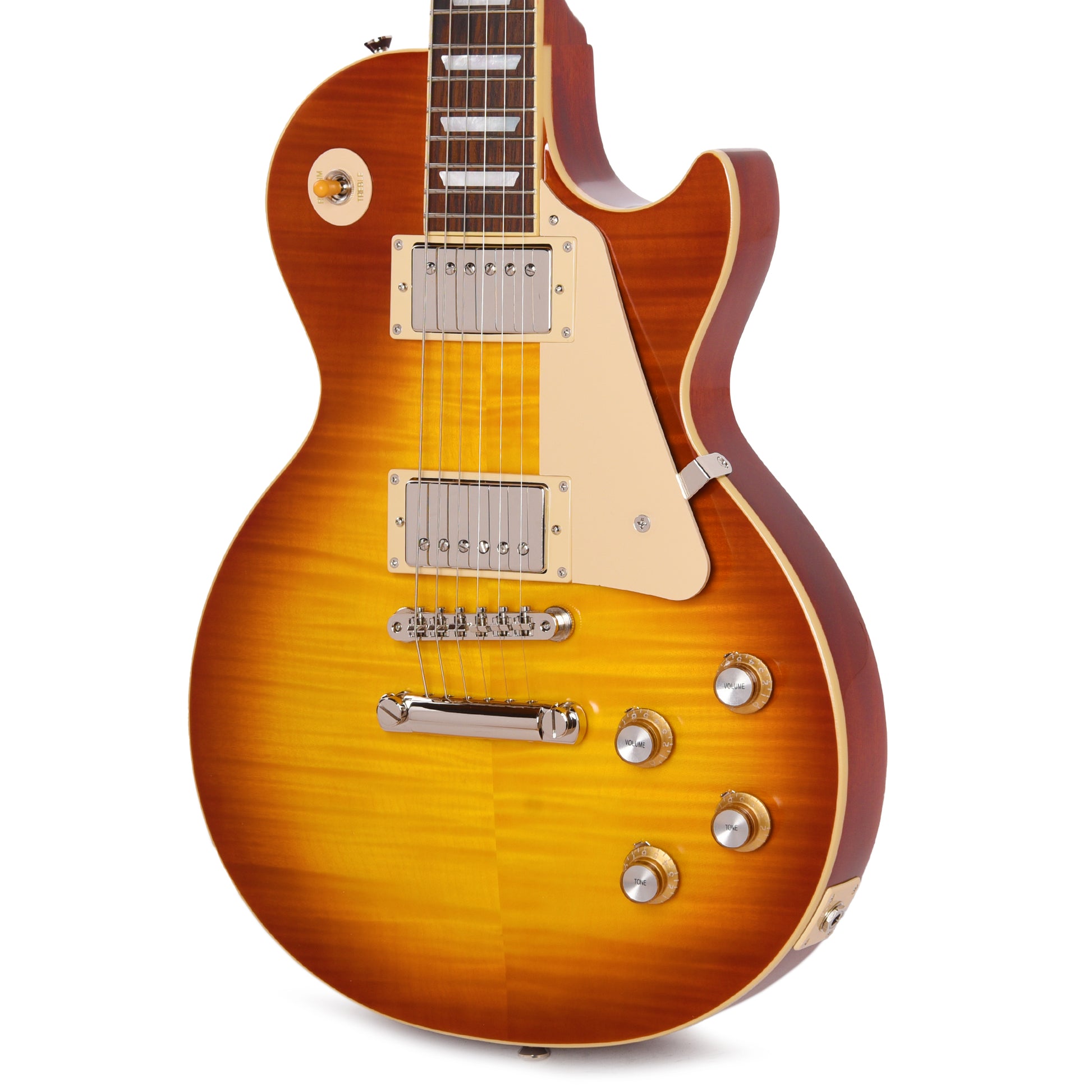 Epiphone Inspired by Gibson Custom 1960 Les Paul Standard Reissue Washed Cherry Sunburst Electric Guitars / Solid Body