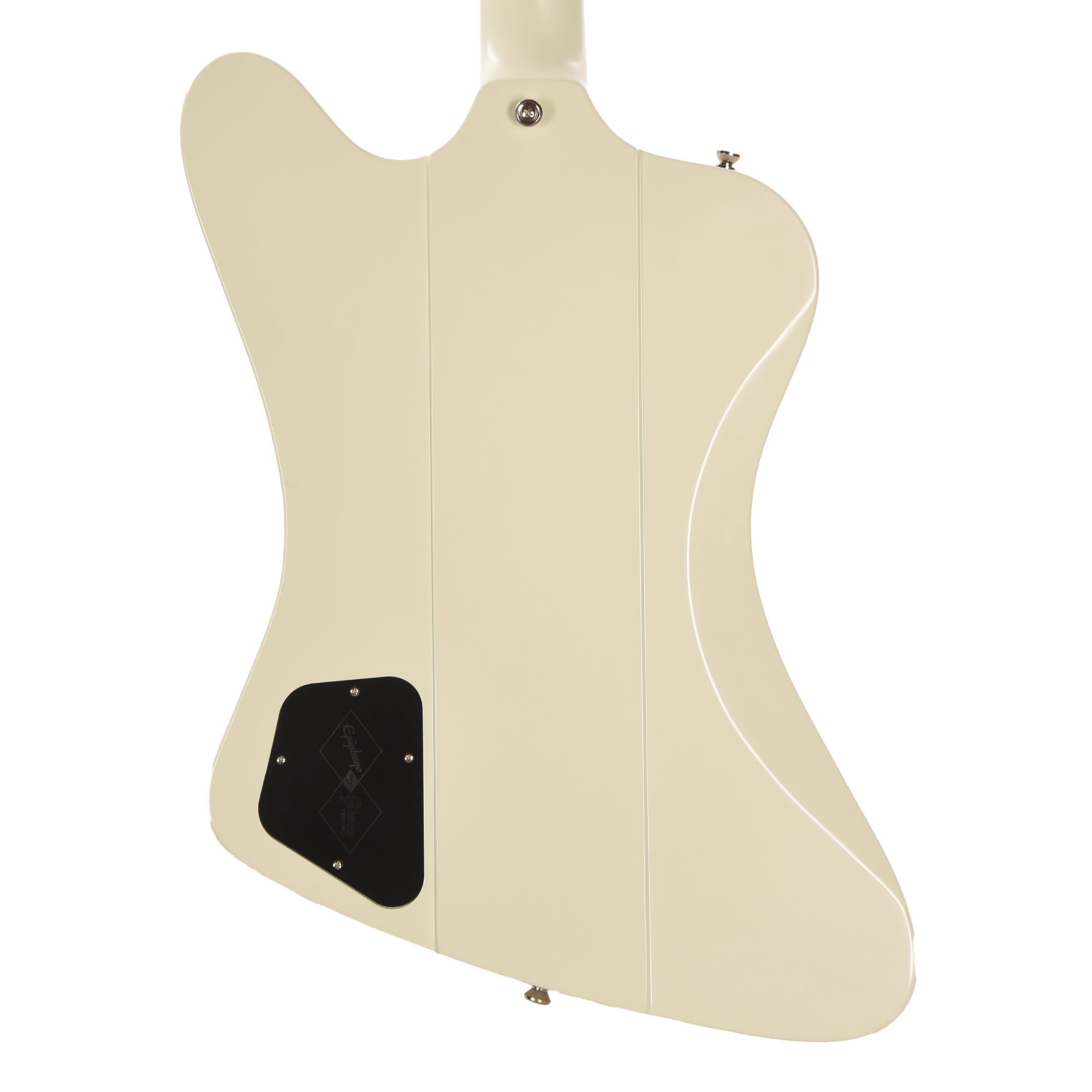 Epiphone Inspired by Gibson Custom 1963 Firebird V Reissue Vibrola Polaris White w/Maestro Electric Guitars / Solid Body