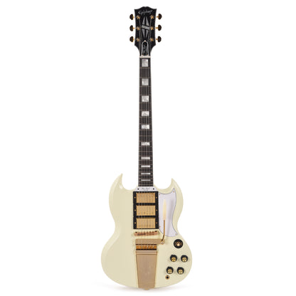 Epiphone Inspired by Gibson Custom 1963 Les Paul SG Custom Classic White w/Maestro Vibrola Electric Guitars / Solid Body