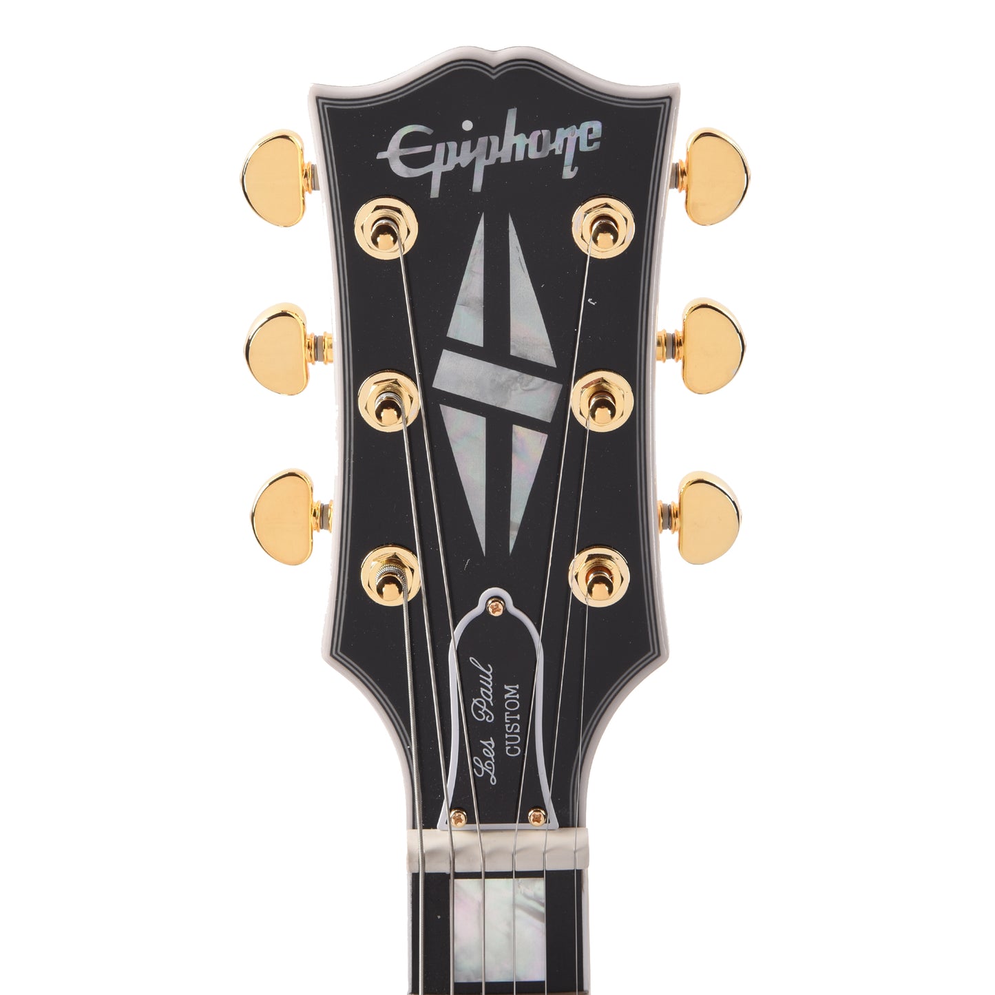 Epiphone Inspired by Gibson Custom 1963 Les Paul SG Custom Classic White w/Maestro Vibrola Electric Guitars / Solid Body