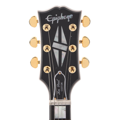 Epiphone Inspired by Gibson Custom 1963 Les Paul SG Custom Classic White w/Maestro Vibrola Electric Guitars / Solid Body