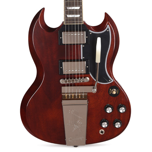 Epiphone Inspired by Gibson Custom 1964 SG Standard Reissue Cherry Red w/Maestro Vibrola Electric Guitars / Solid Body