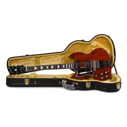 Epiphone Inspired by Gibson Custom 1964 SG Standard Reissue LEFTY Cherry Red w/Maestro Vibrola Electric Guitars / Solid Body