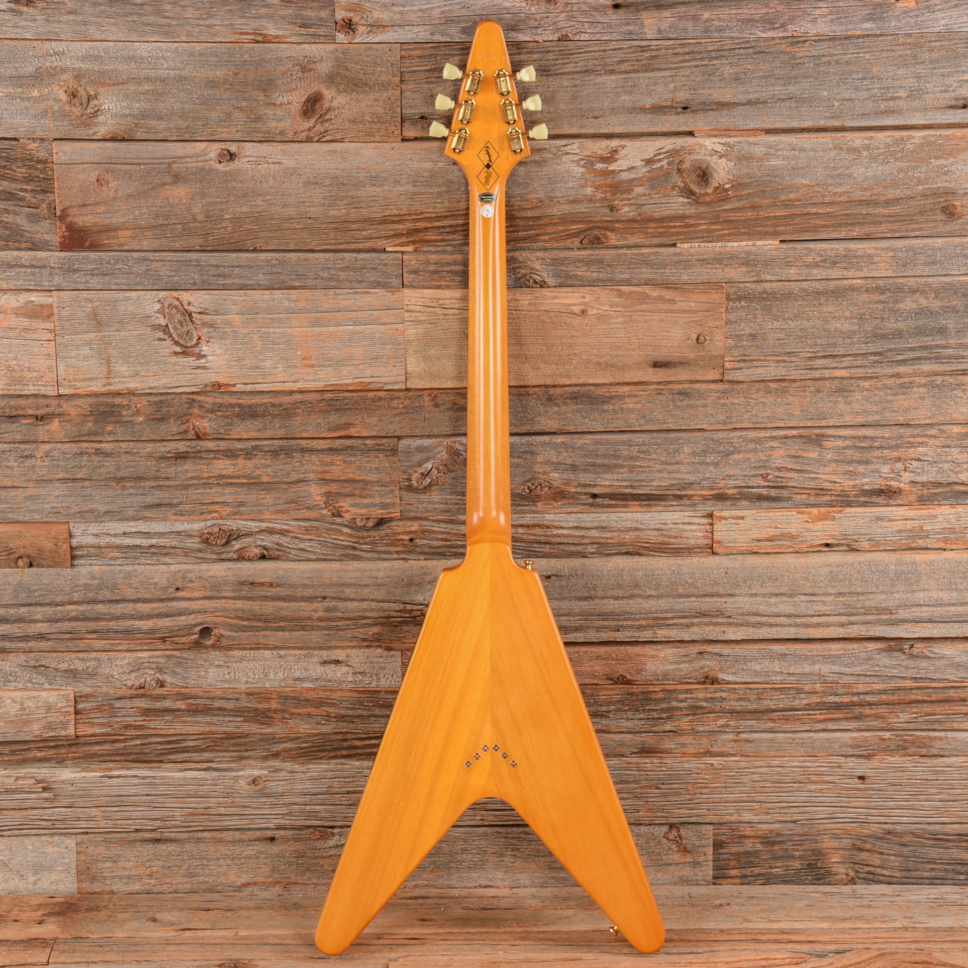 Epiphone Inspired by Gibson Custom '58 Flying V Aged Natural 2023 Electric Guitars / Solid Body
