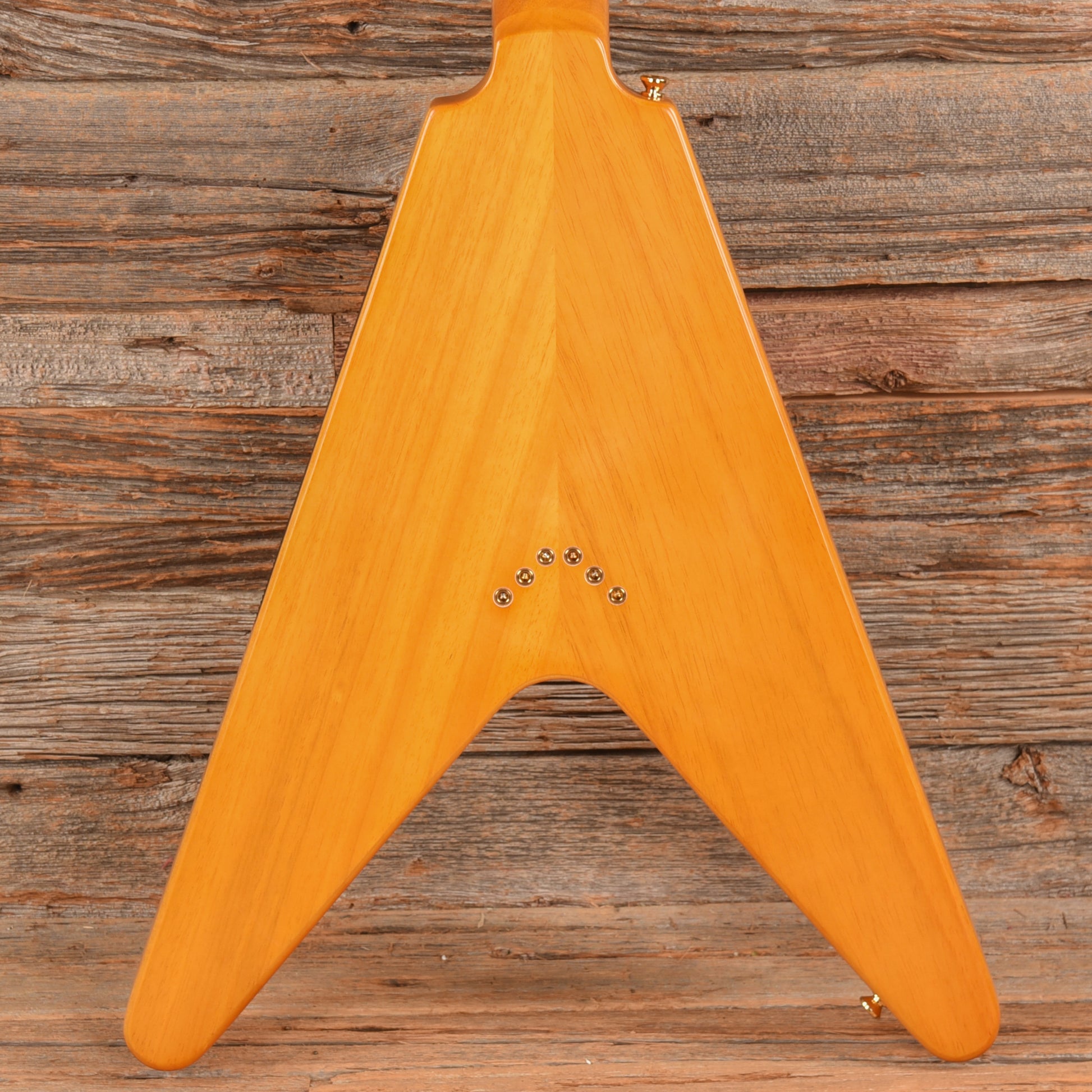Epiphone Inspired by Gibson Custom '58 Flying V Aged Natural 2023 Electric Guitars / Solid Body
