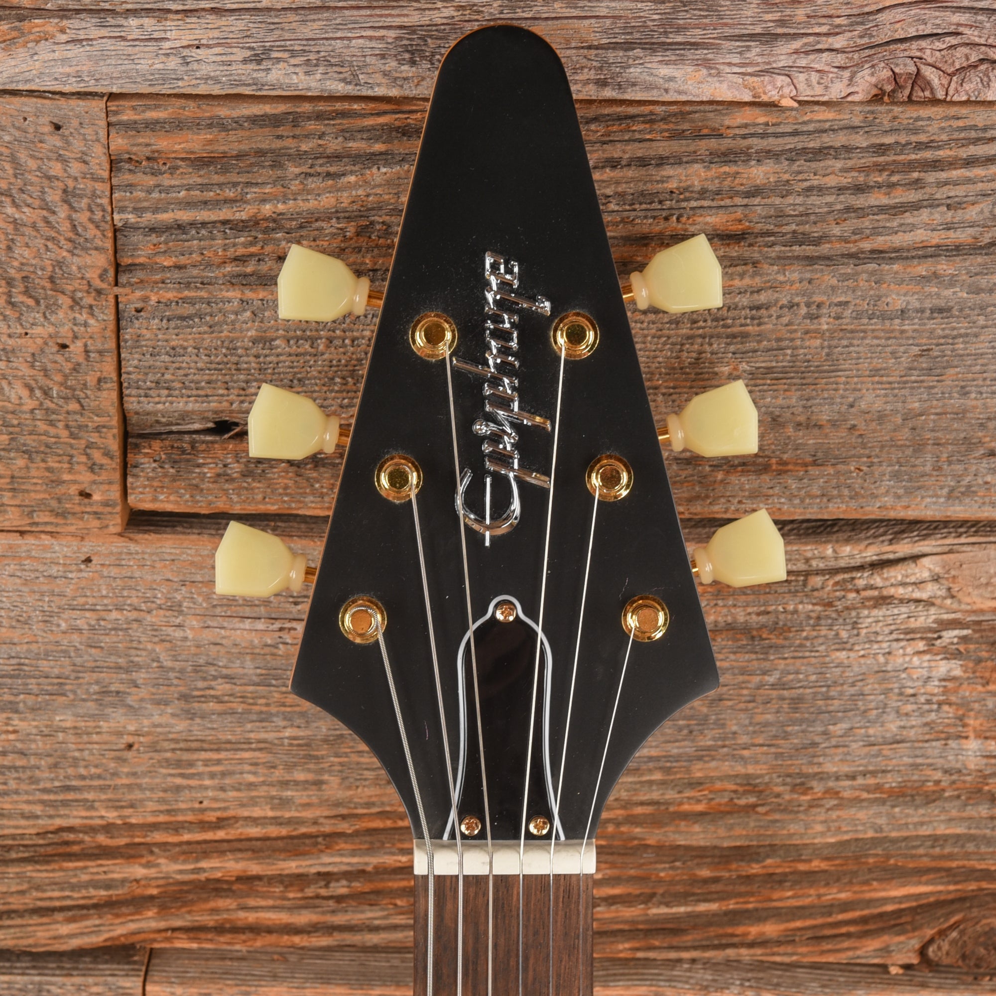 Epiphone Inspired by Gibson Custom '58 Flying V Aged Natural 2023