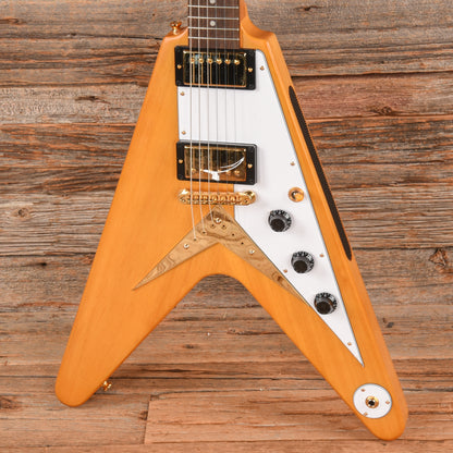 Epiphone Inspired by Gibson Custom '58 Flying V Aged Natural 2023 Electric Guitars / Solid Body