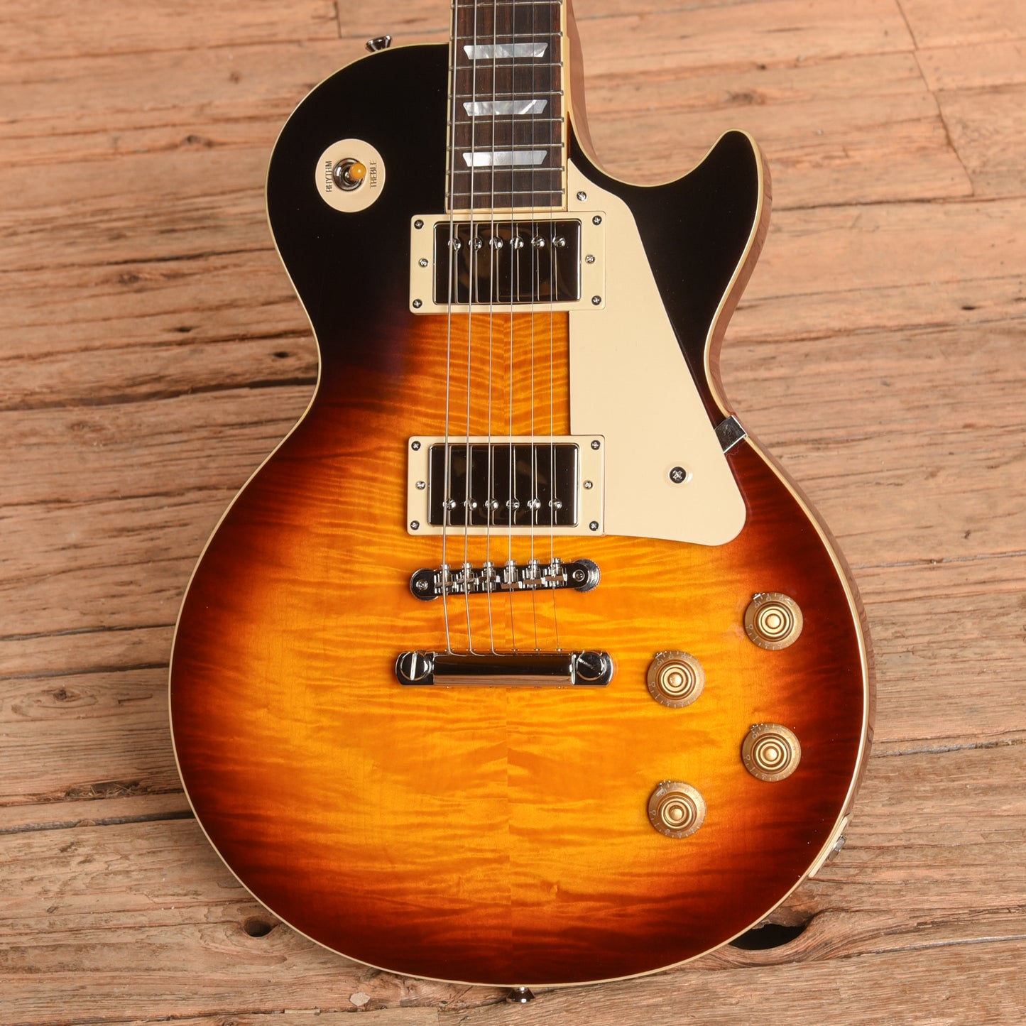 Epiphone "Inspired by Gibson Custom" '59 Les Paul Standard Washed Bourbon Burst 2024 Electric Guitars / Solid Body